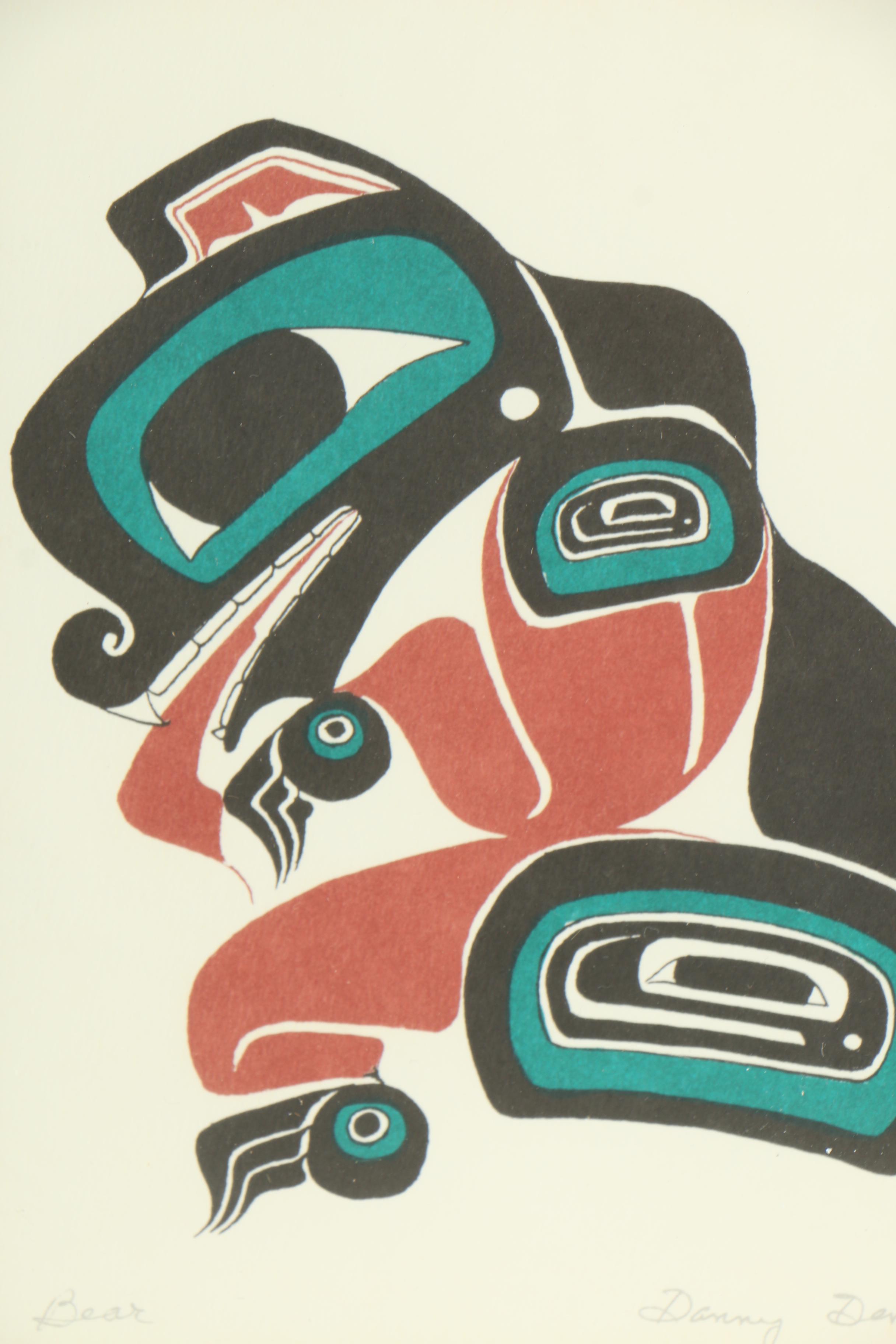 Lithograph After Danny Dennis "Bear"