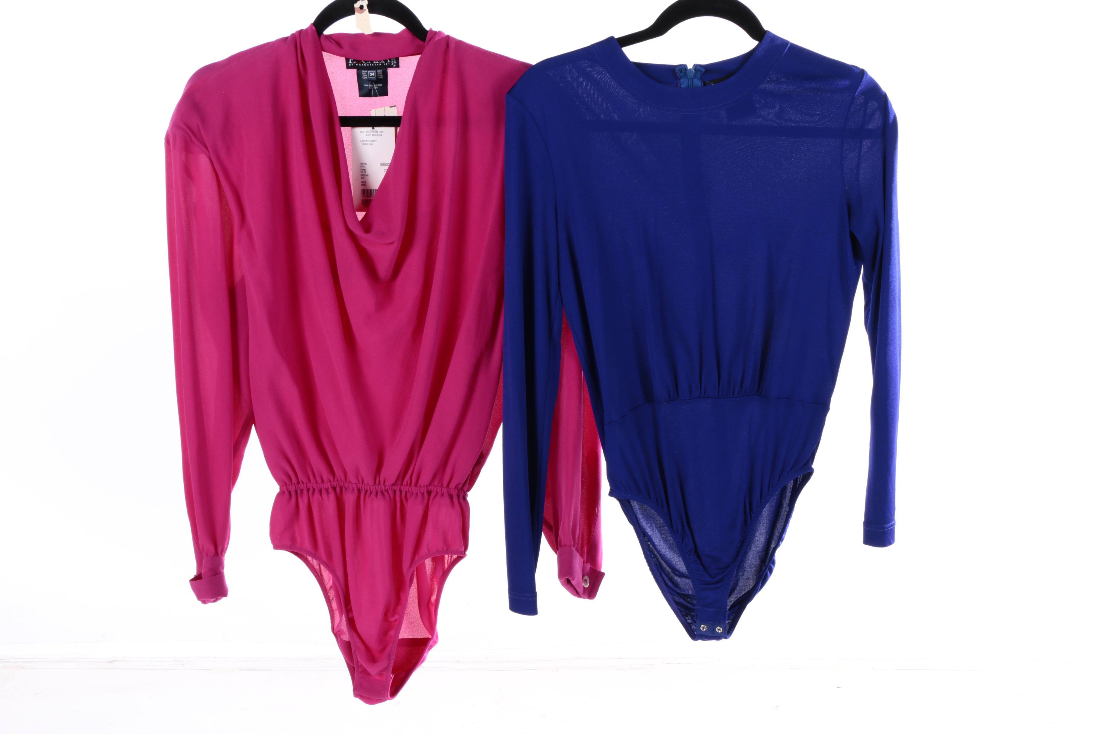 Women's Vintage Escada by Margaretha Ley Silk Blouses and Bodysuits