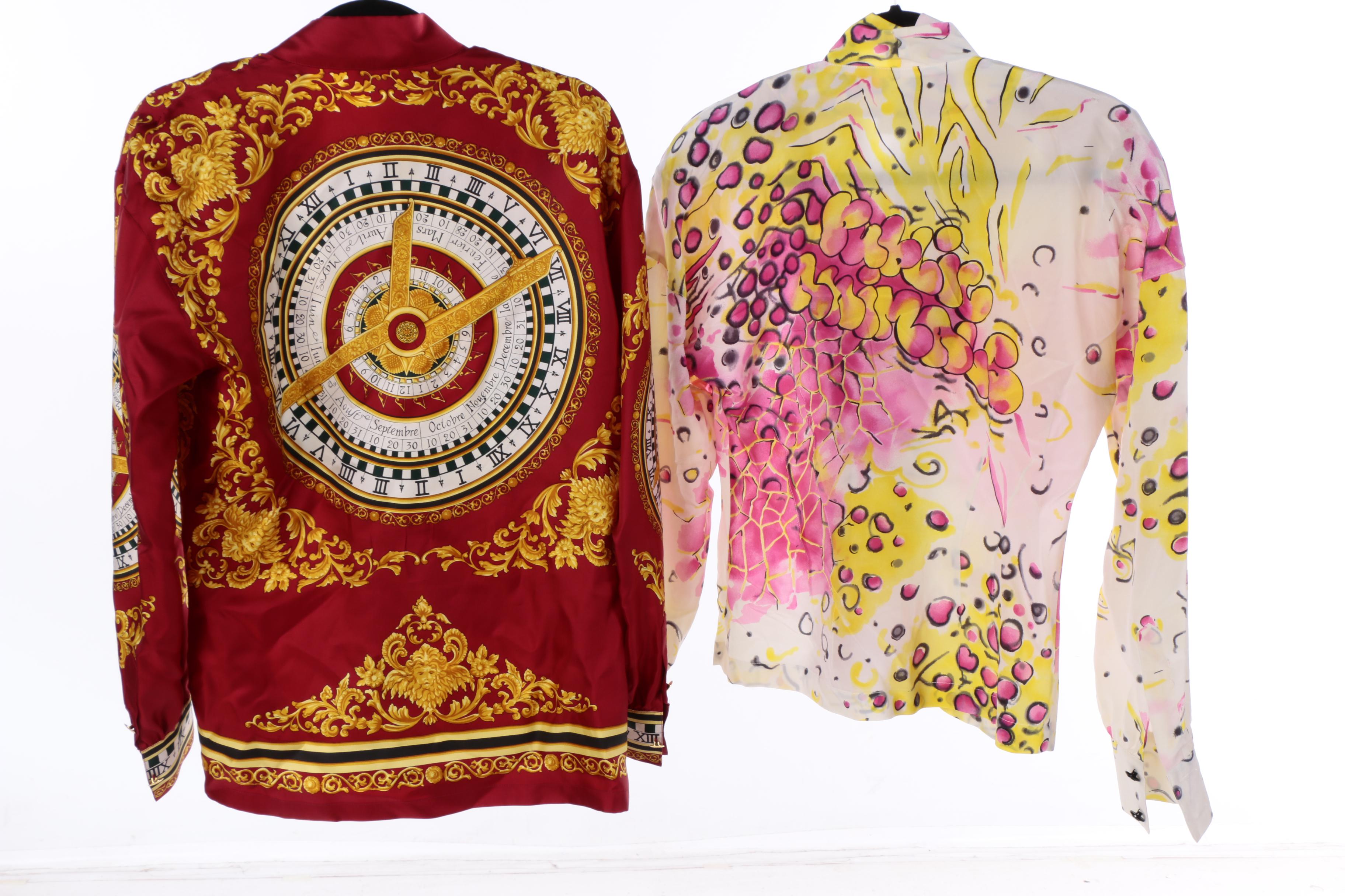 Women's Vintage Escada by Margaretha Ley Silk Blouses and Bodysuits