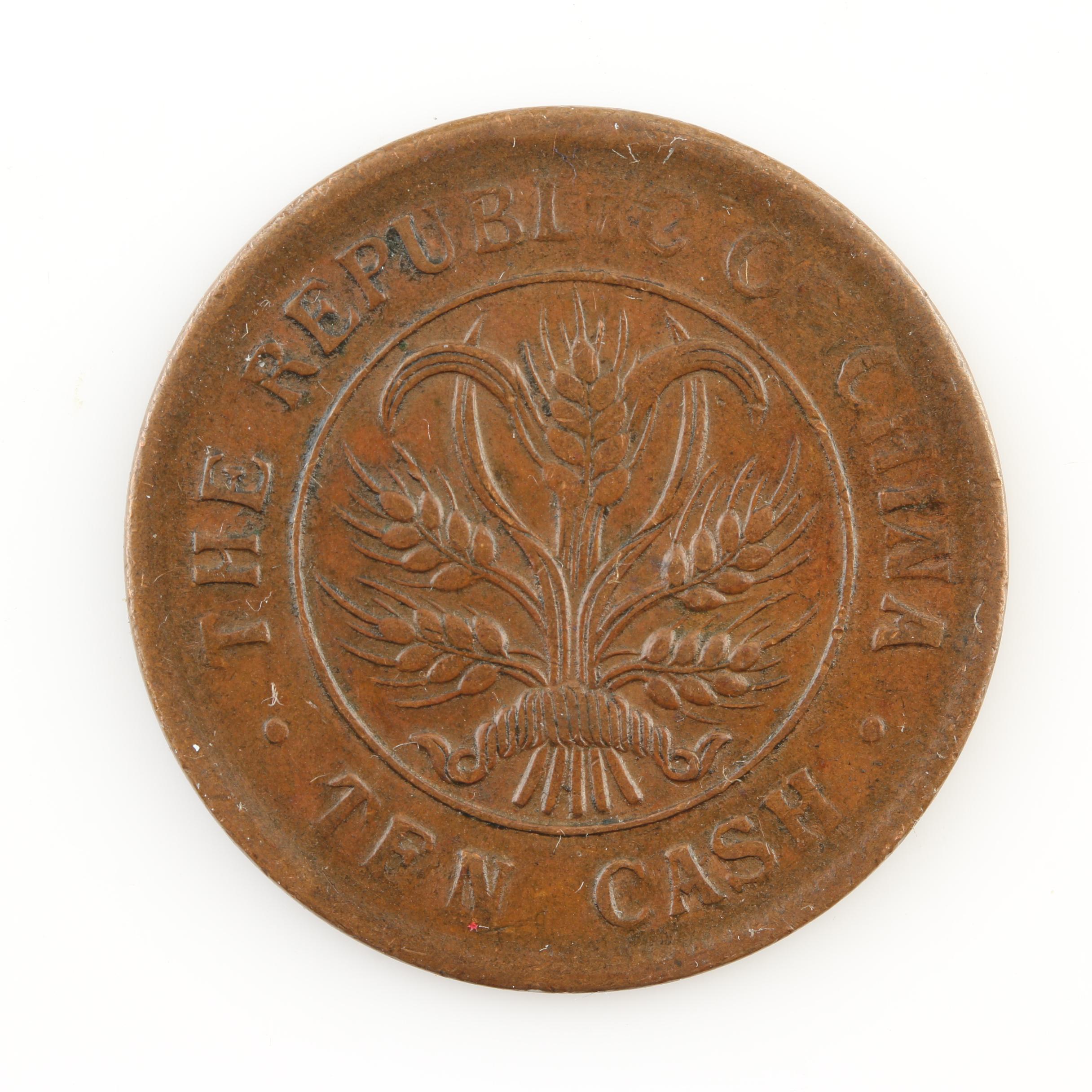 Eight Antique and Vintage Chinese Coins