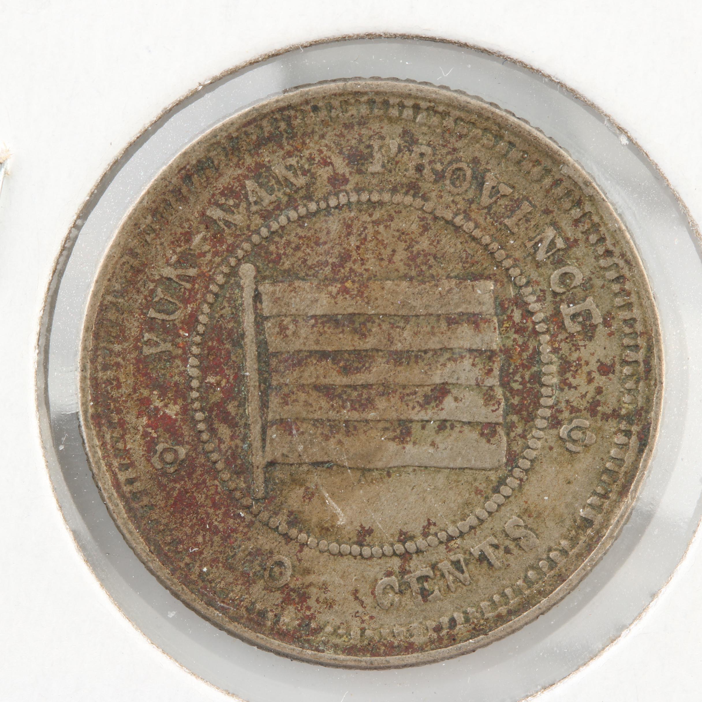 Eight Antique and Vintage Chinese Coins