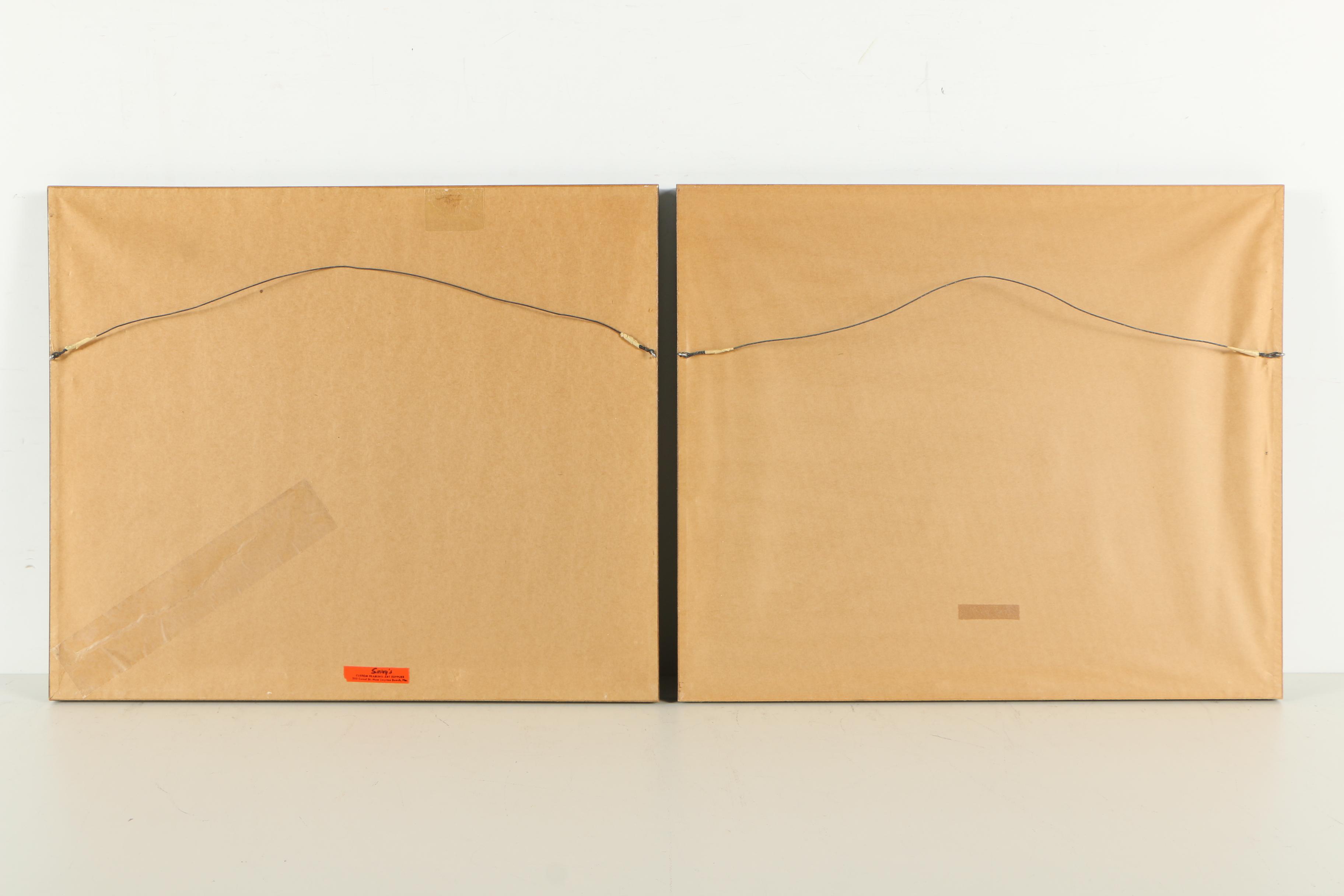 Asian Inspired Watercolor Paintings