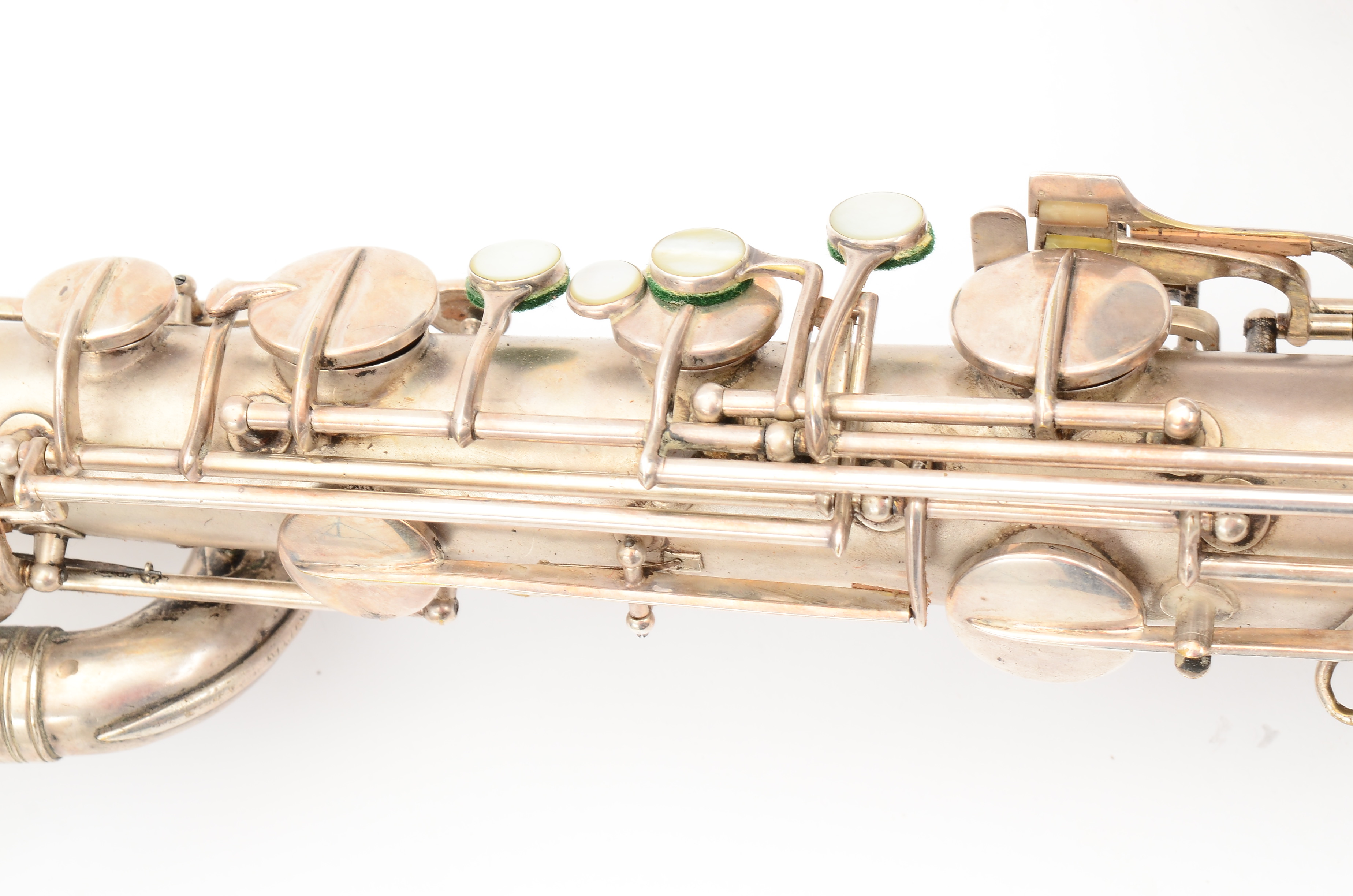 Circa 1914 Conn New Wonder Series Baritone Saxophone with Case