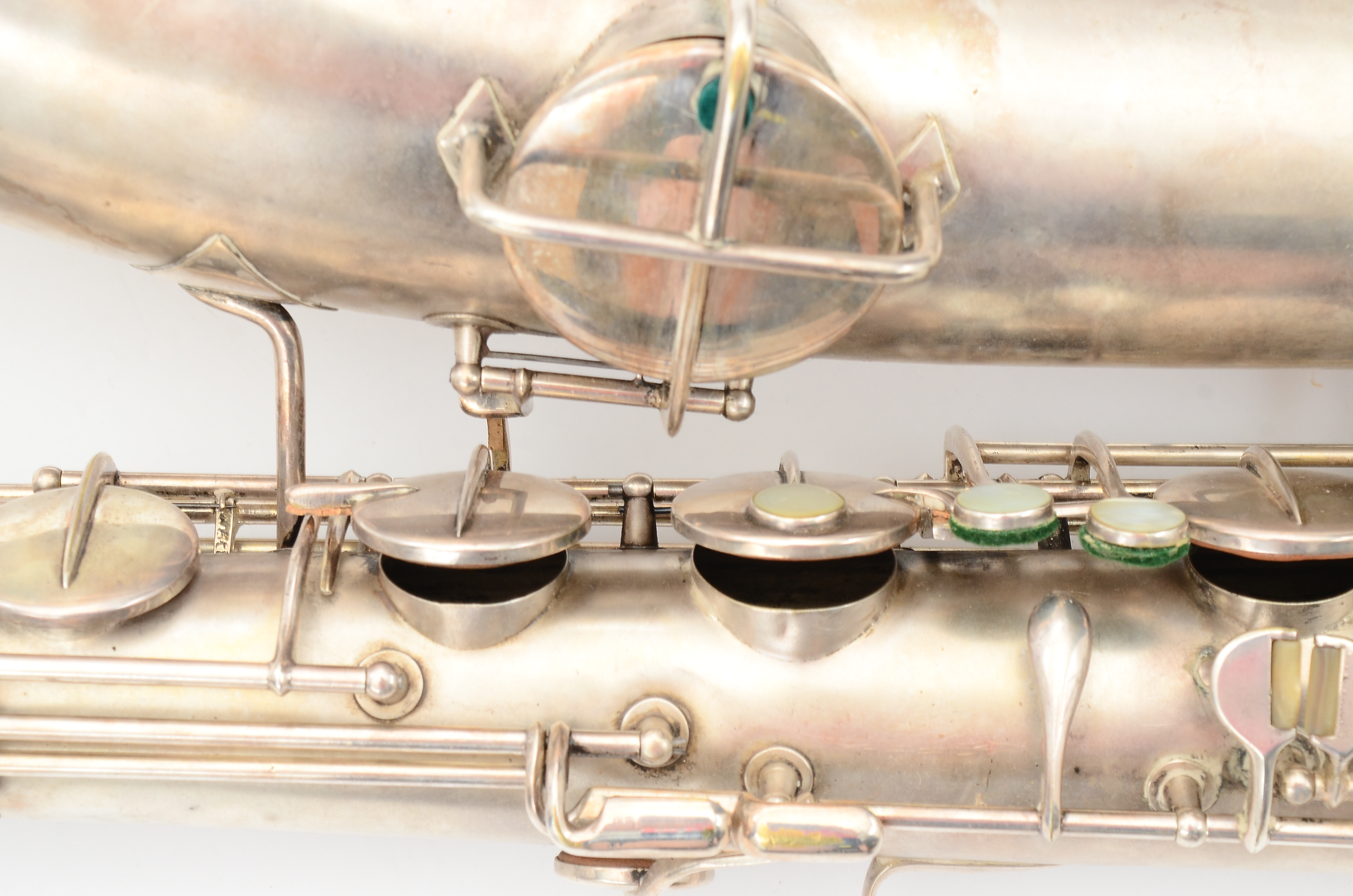 Circa 1914 Conn New Wonder Series Baritone Saxophone with Case