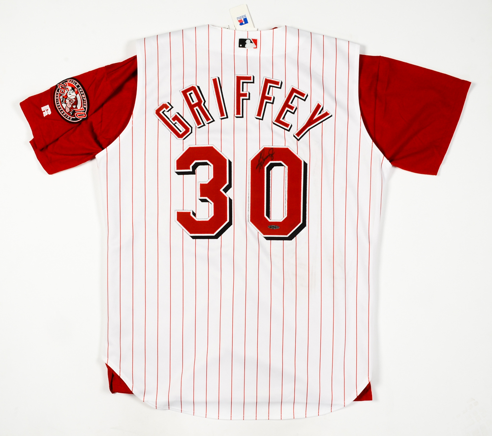 Ken Griffey Jr. Signed Reds Jersey  COA