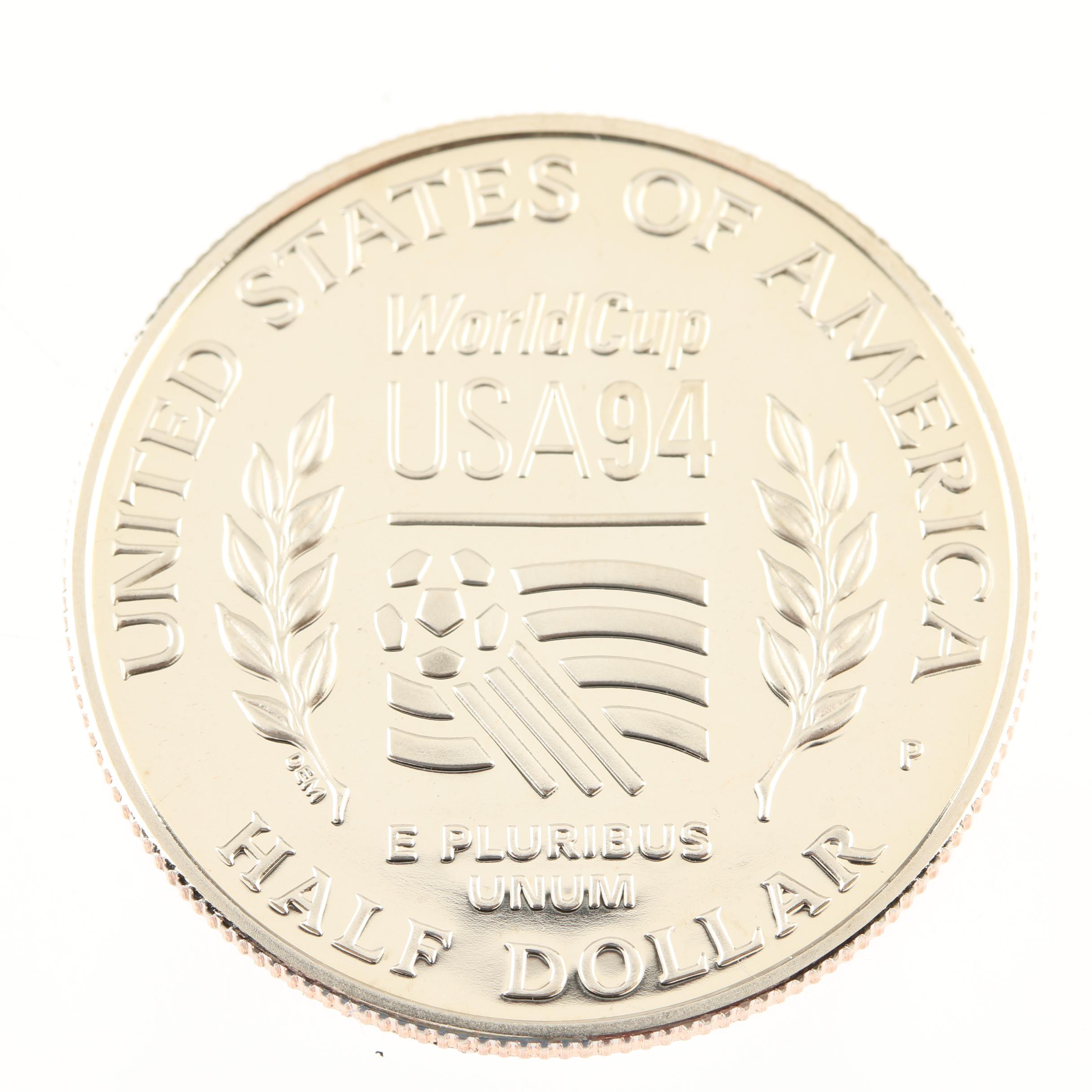 Two Commemorative U.S. Half Dollars