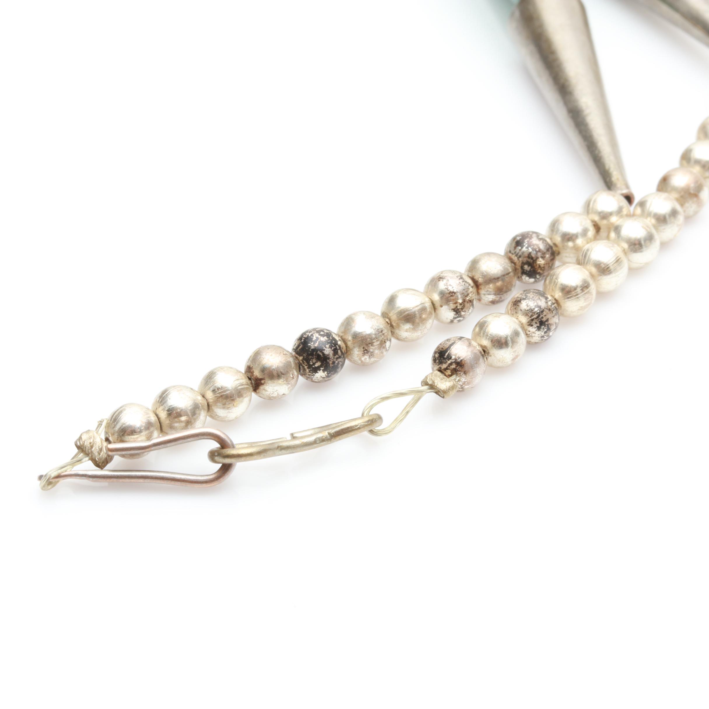 Stabilized Turquoise Jewelry Selection Including Sterling Silver Ring