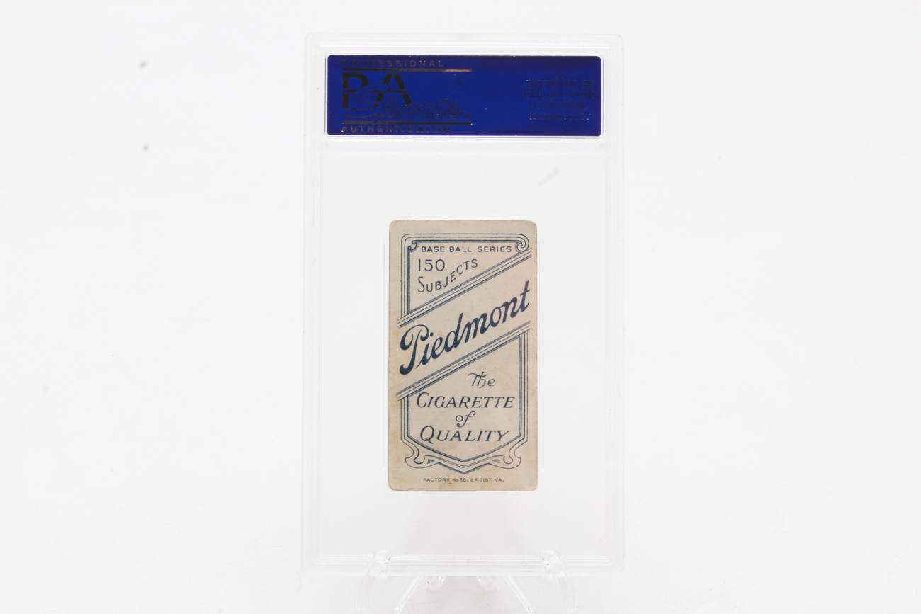 1909 T206 Clark Griffith PSA Graded Reds "Piedmont" Tobacco Card