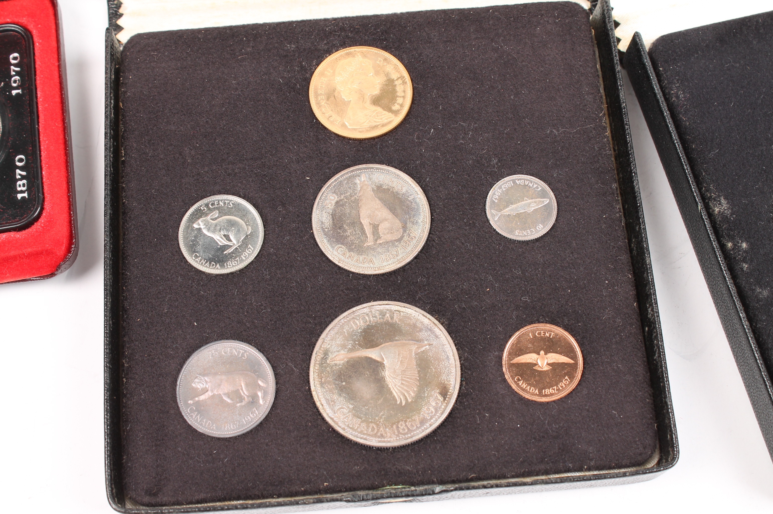 1967 Canadian Royal Mint Centennial Coin Sets
