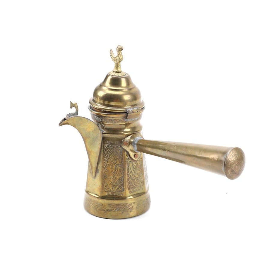 Brass Turkish Coffee Pot