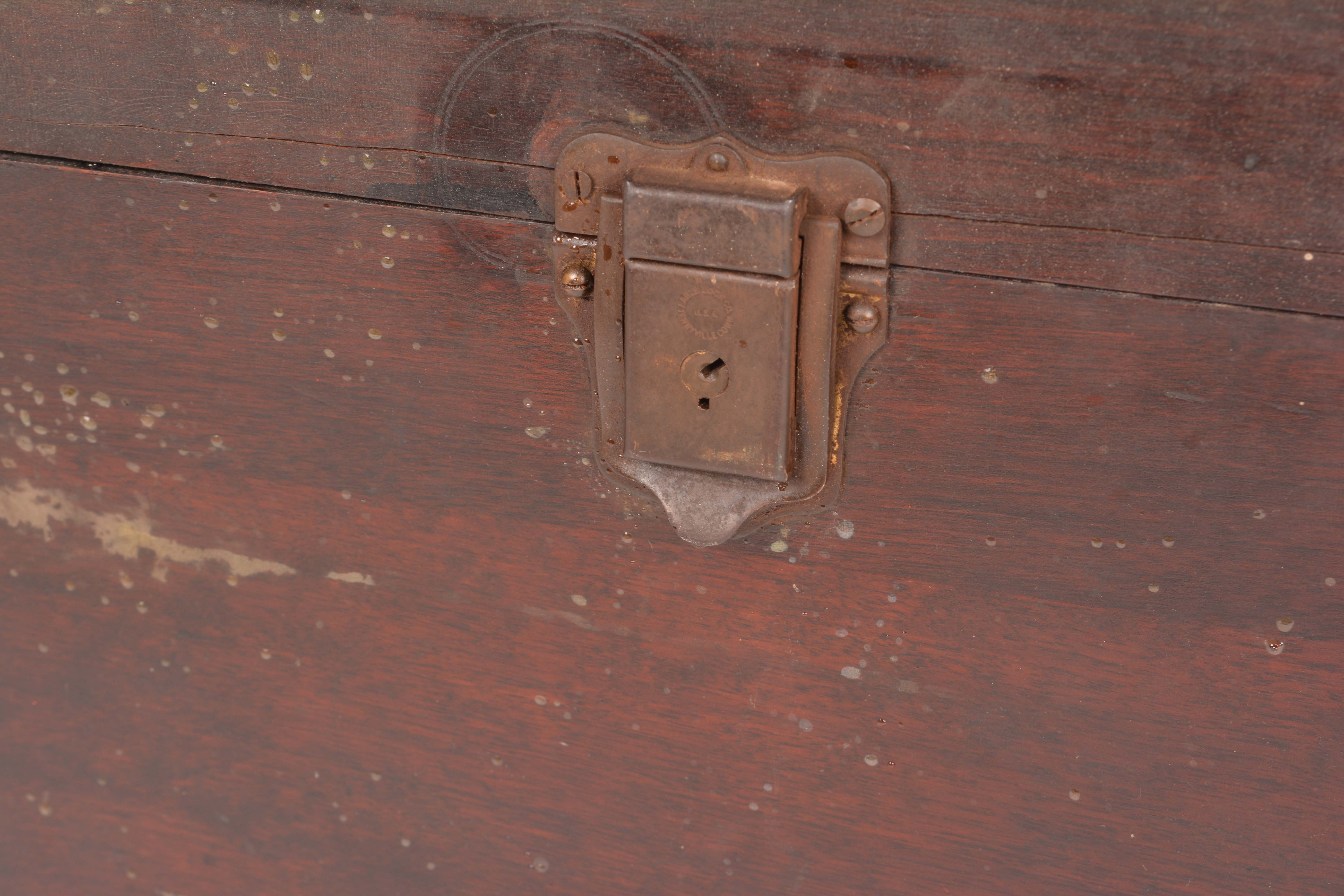 Antique Sewing Machine Chest by Wilcox & Gibbs