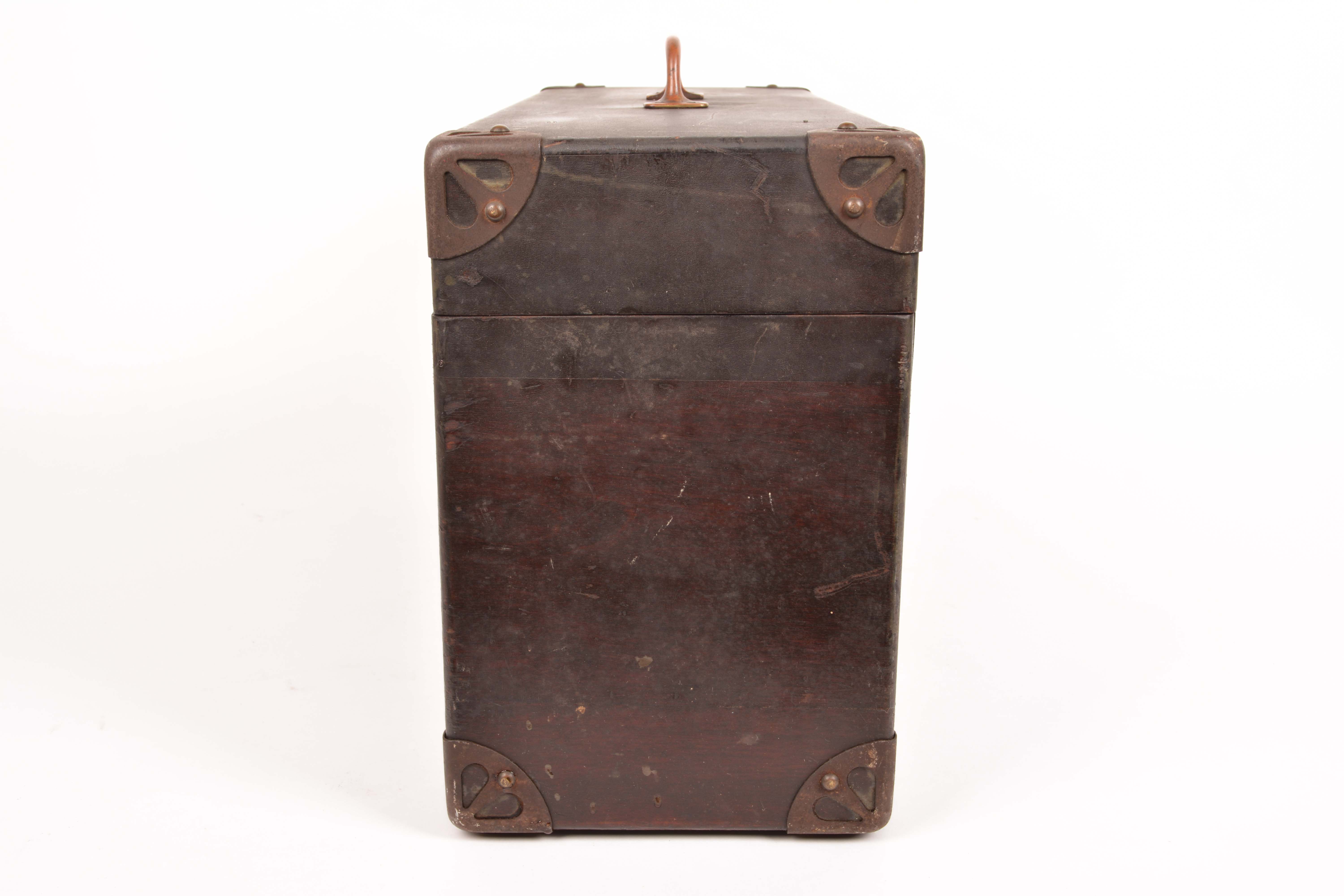 Antique Sewing Machine Chest by Wilcox & Gibbs