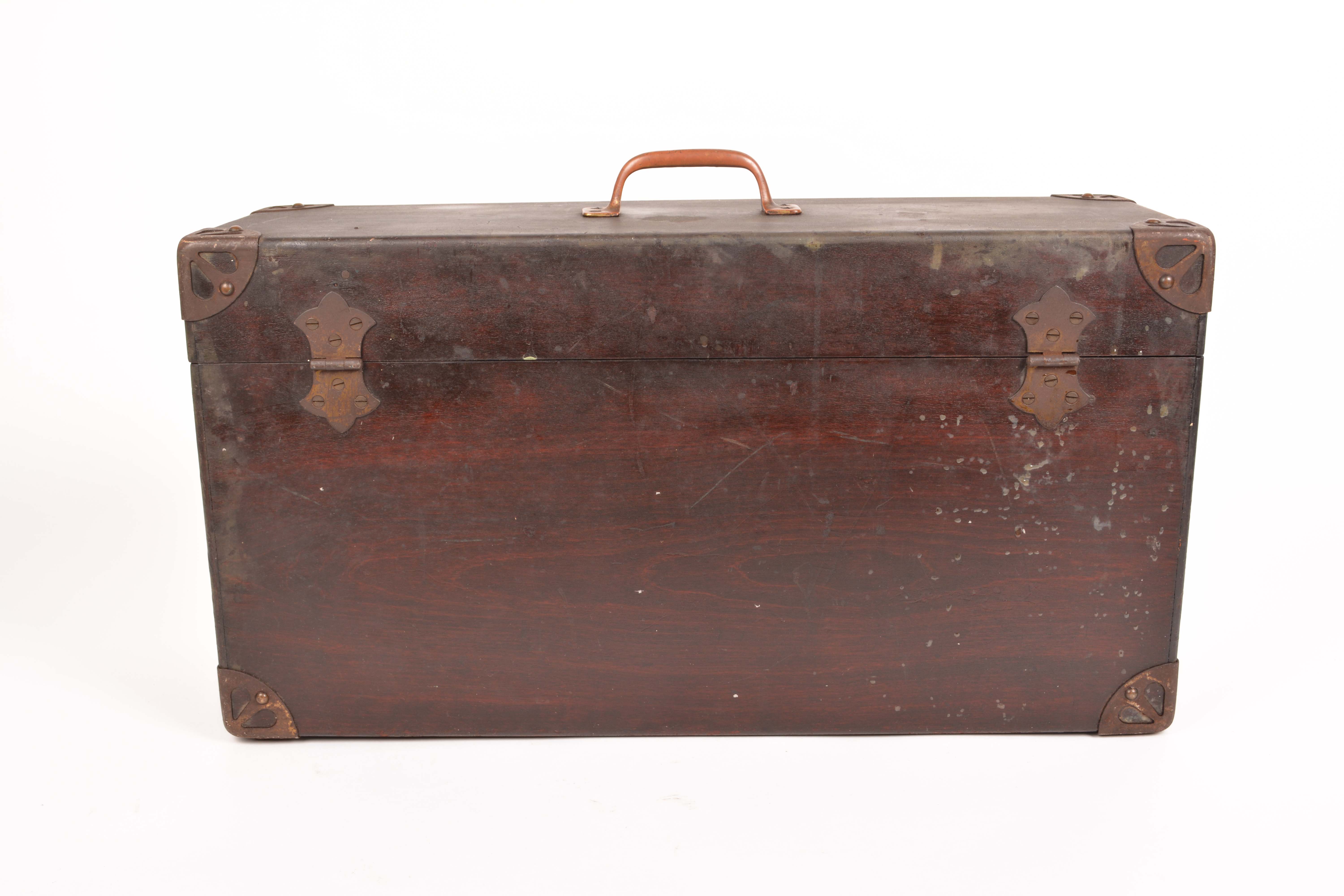 Antique Sewing Machine Chest by Wilcox & Gibbs