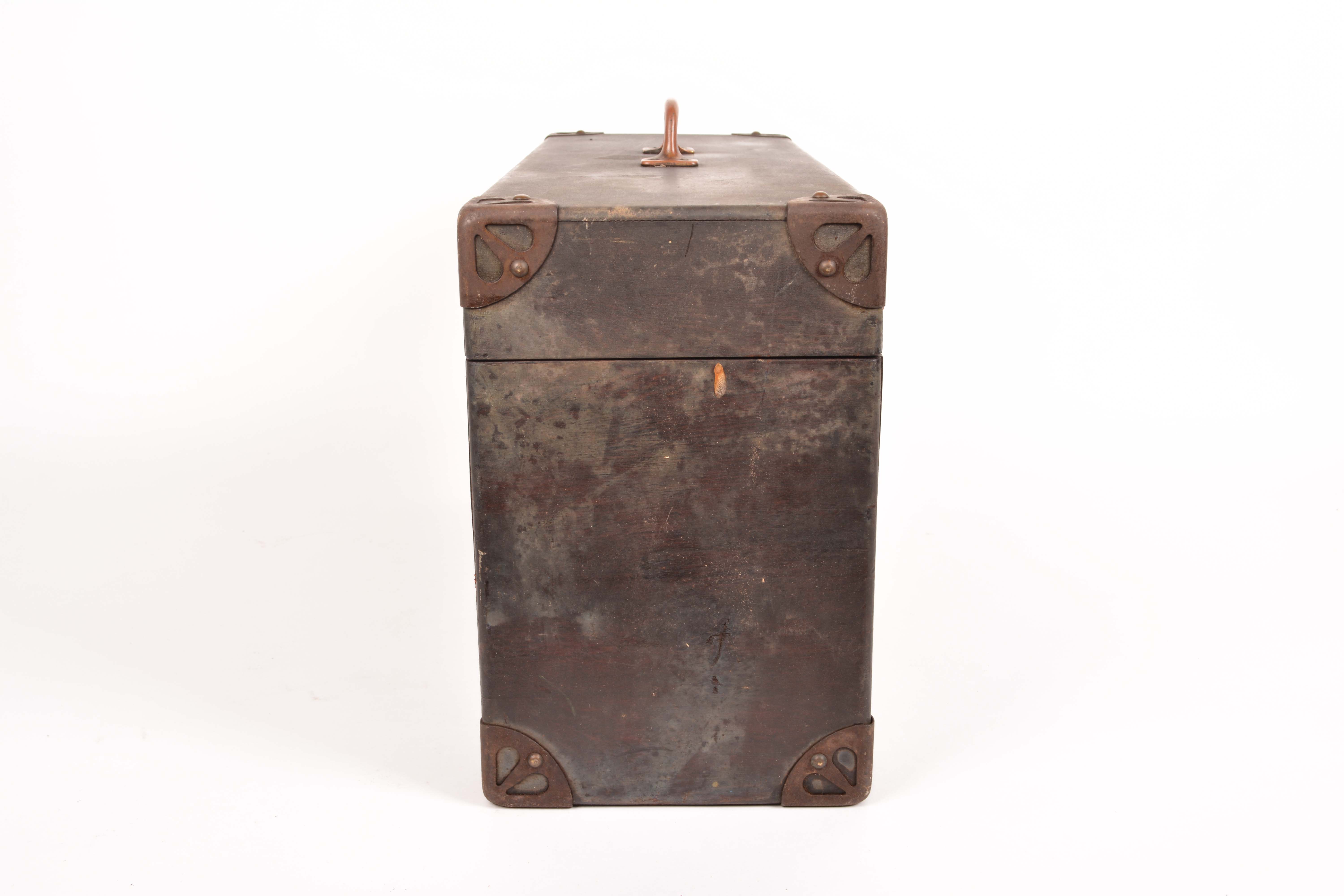 Antique Sewing Machine Chest by Wilcox & Gibbs