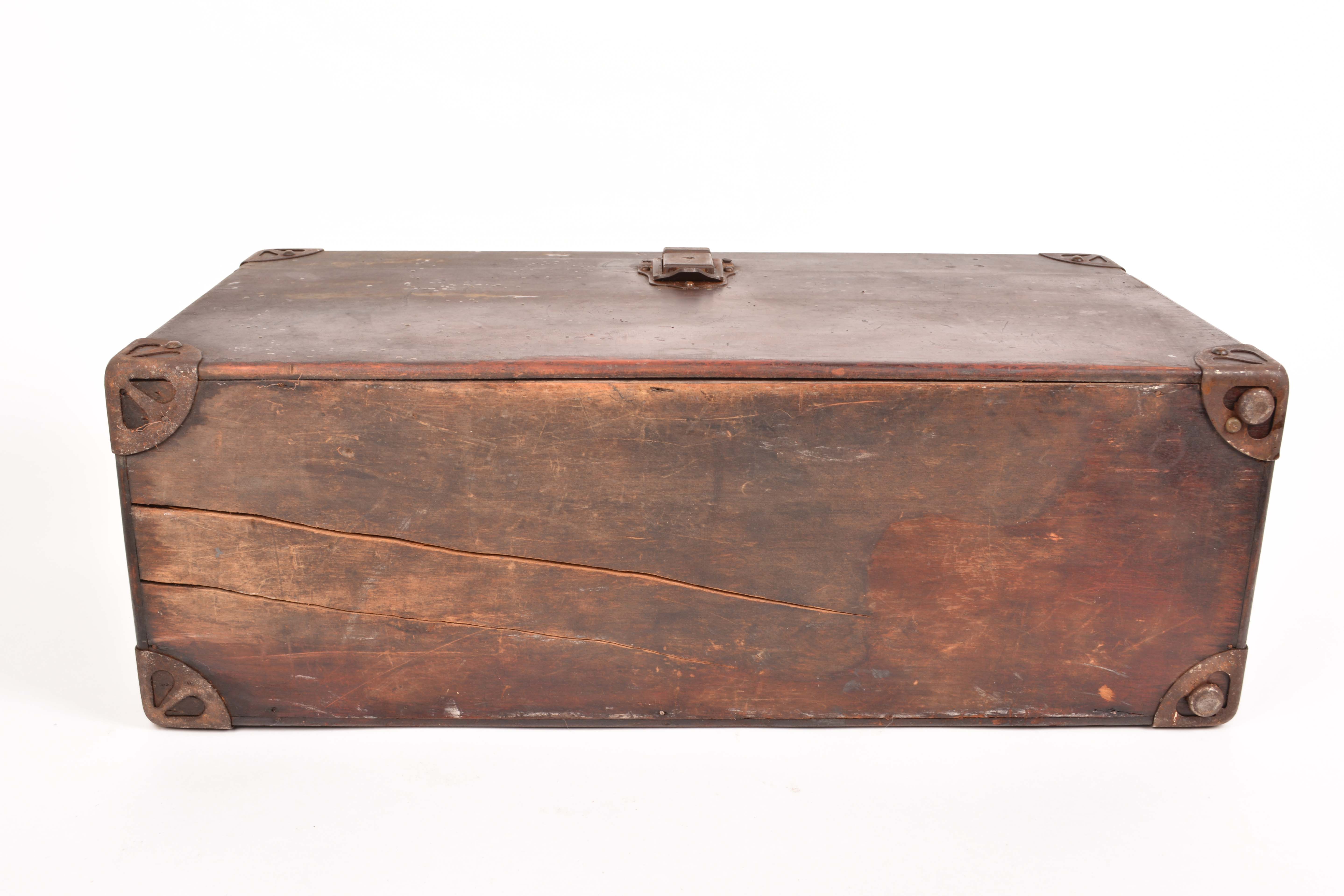 Antique Sewing Machine Chest by Wilcox & Gibbs