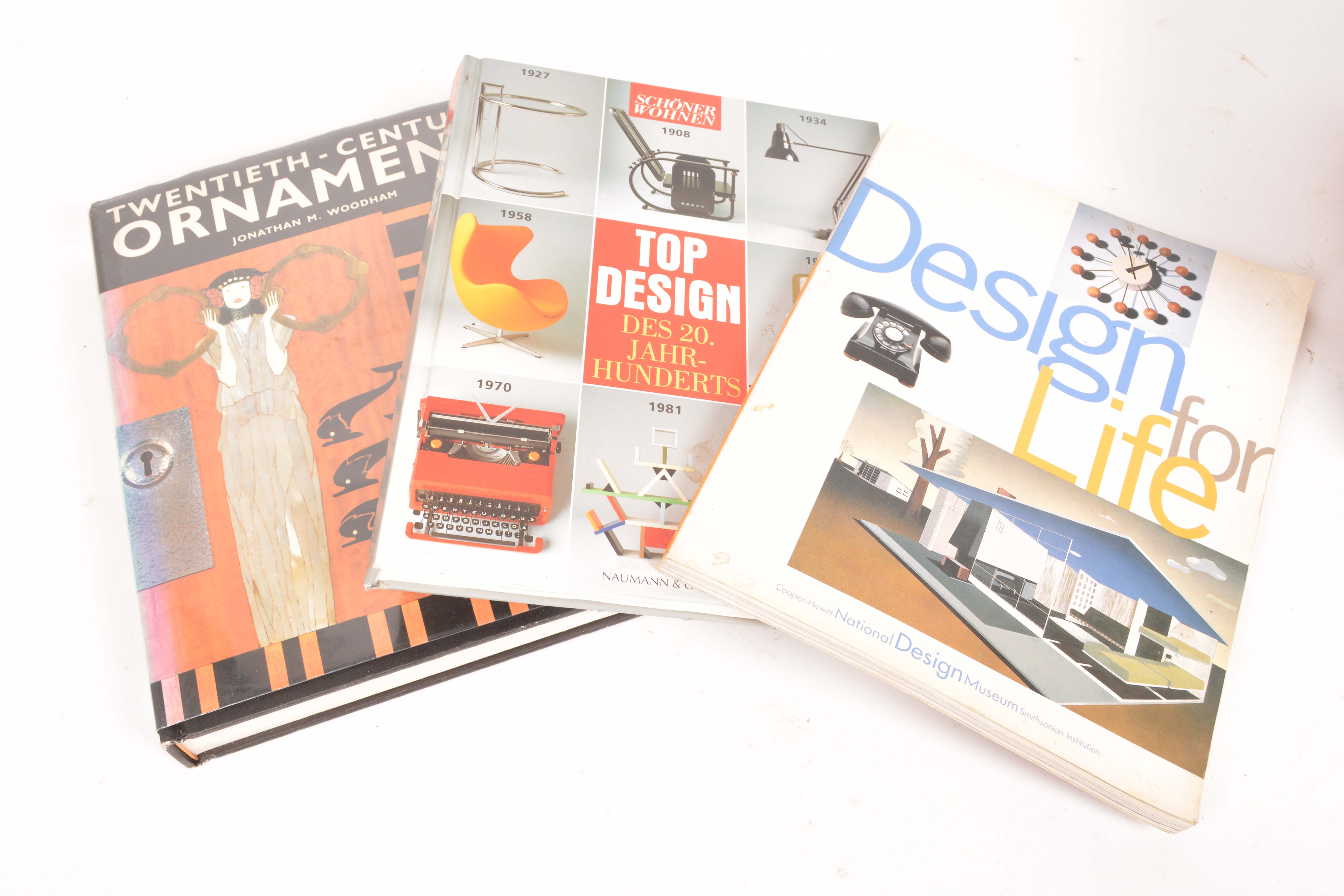 Assorted Books on Early 20th C. and Mid Century Modern Design