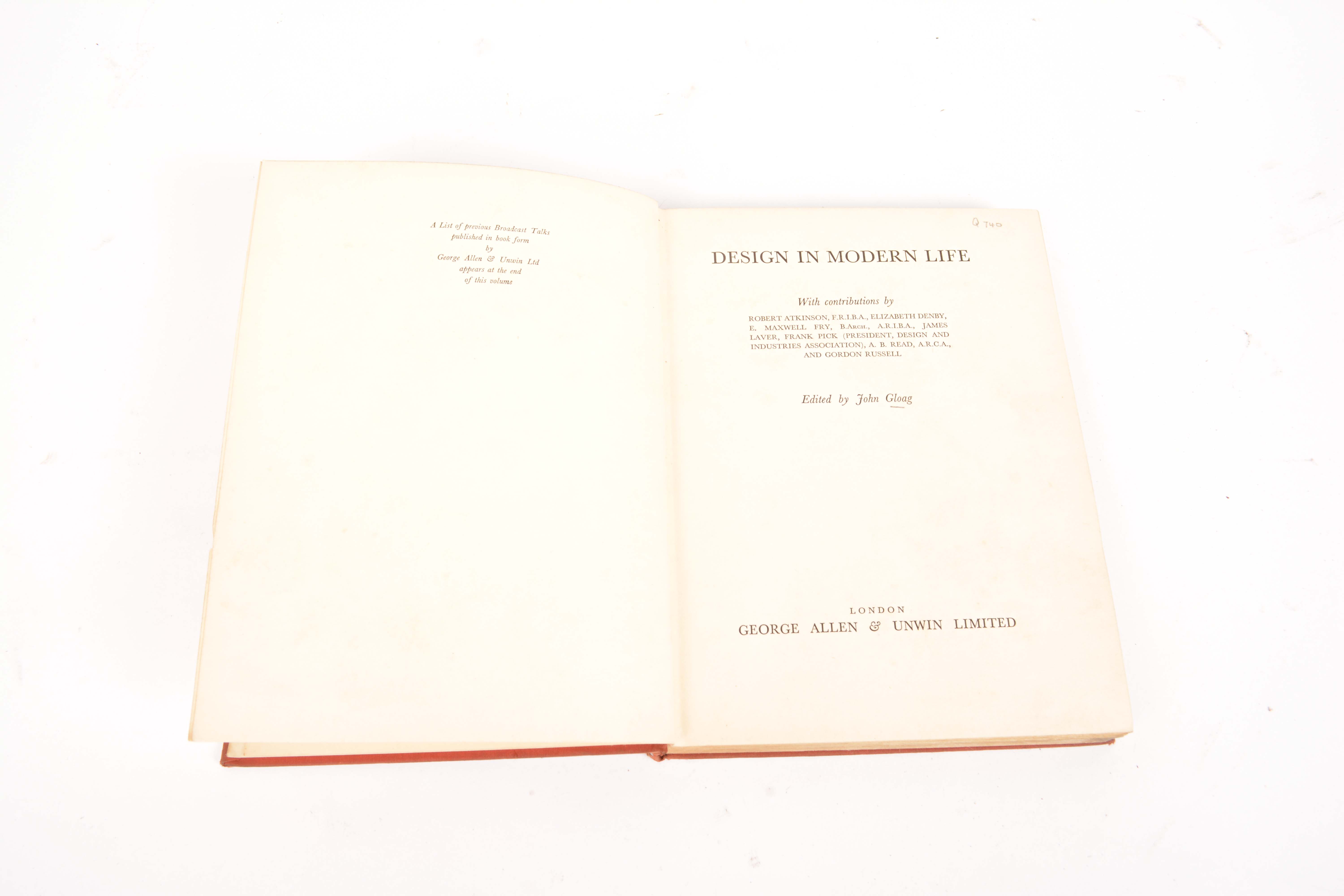 Assorted Books on Early 20th C. and Mid Century Modern Design