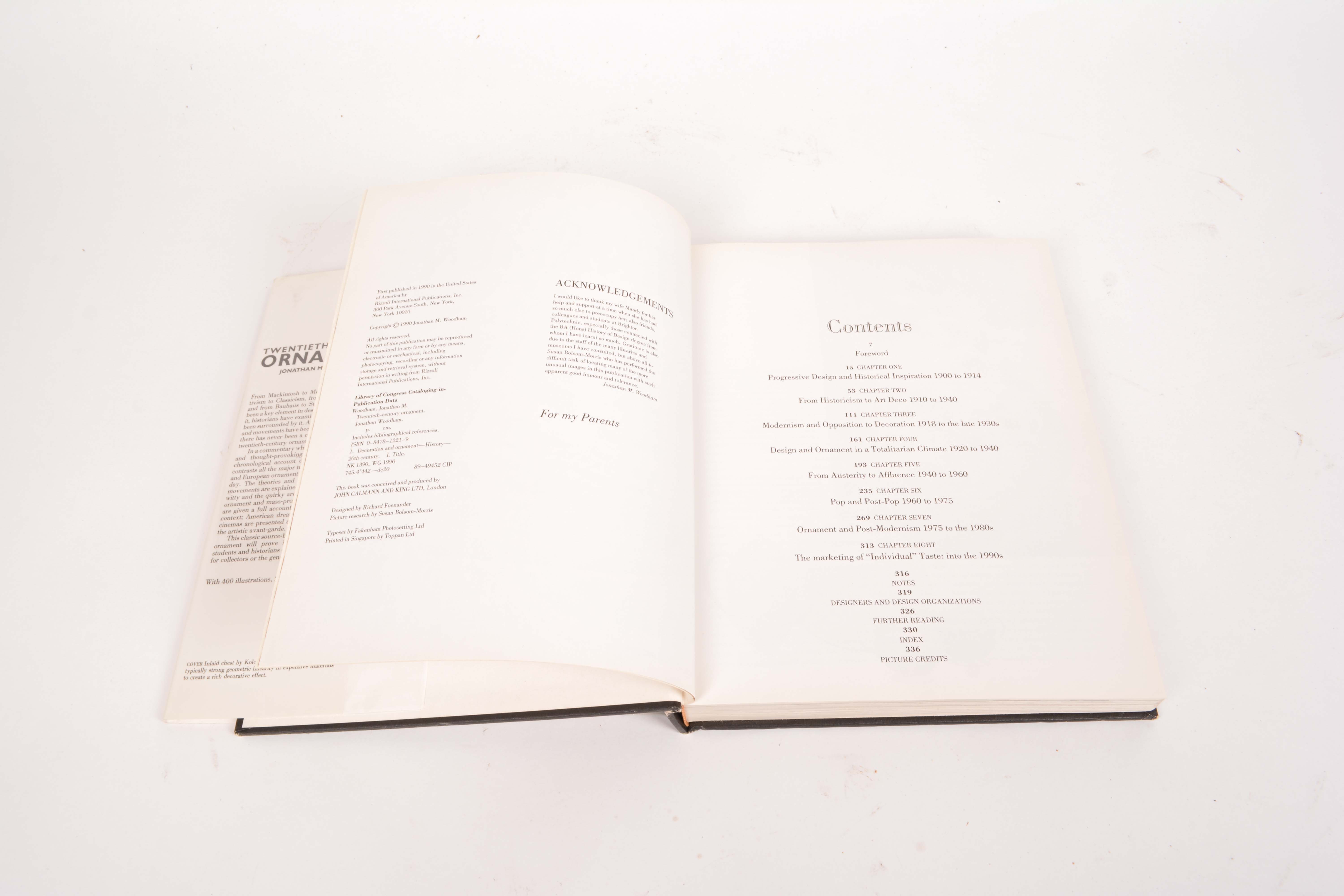 Assorted Books on Early 20th C. and Mid Century Modern Design