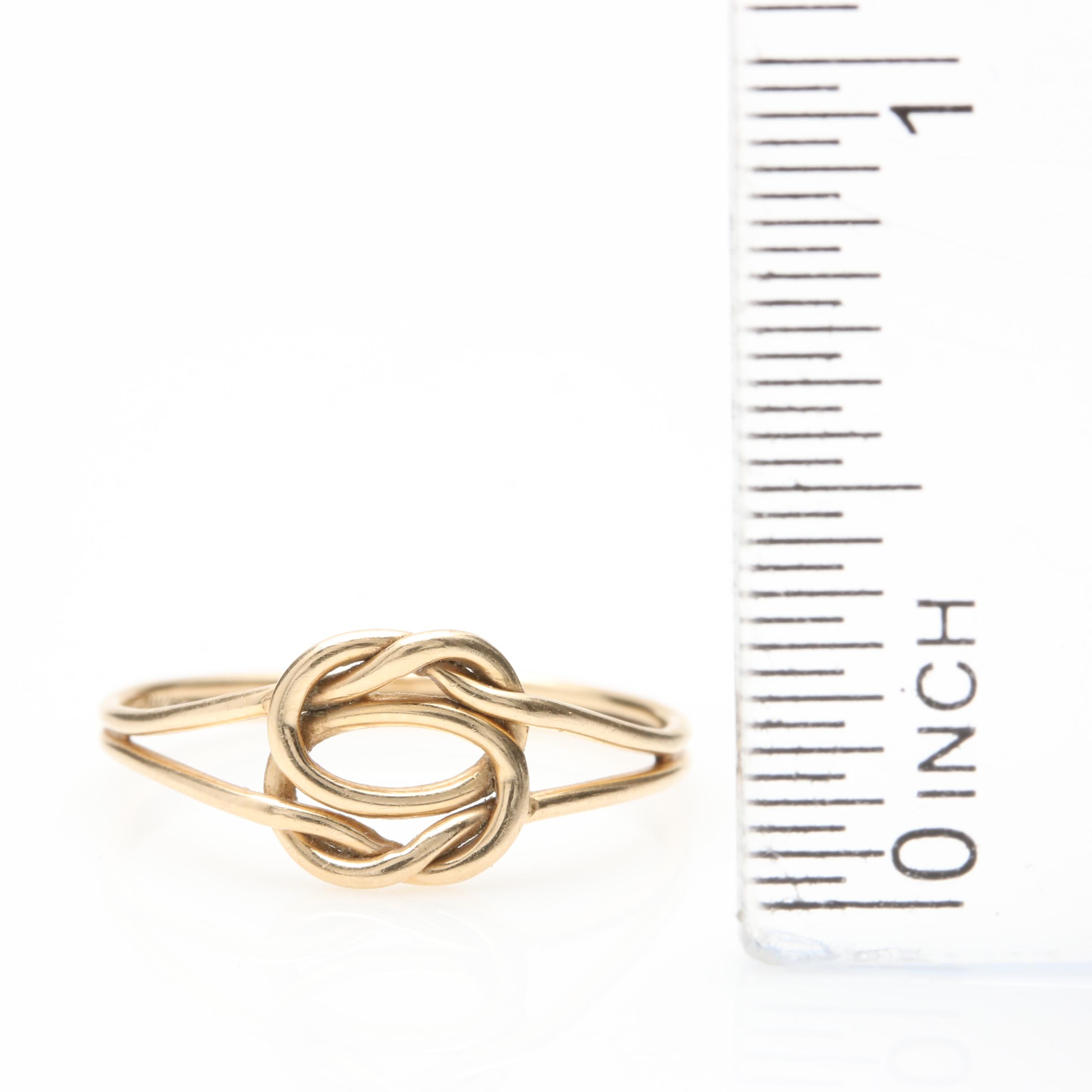 14K Yellow Gold Ring and Earring Selection