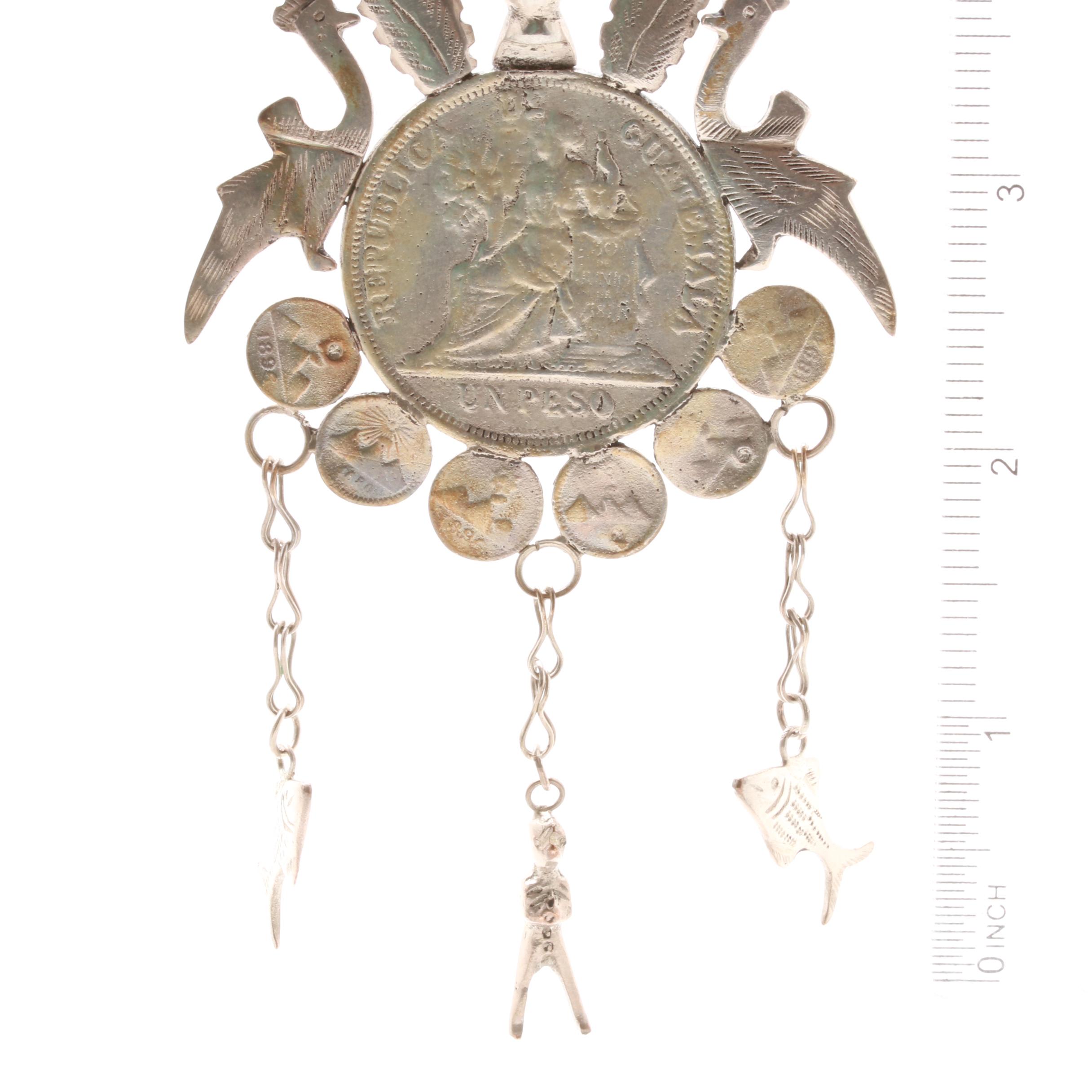 Guatemalan Chachal Milagro and Copal and Seed Necklaces