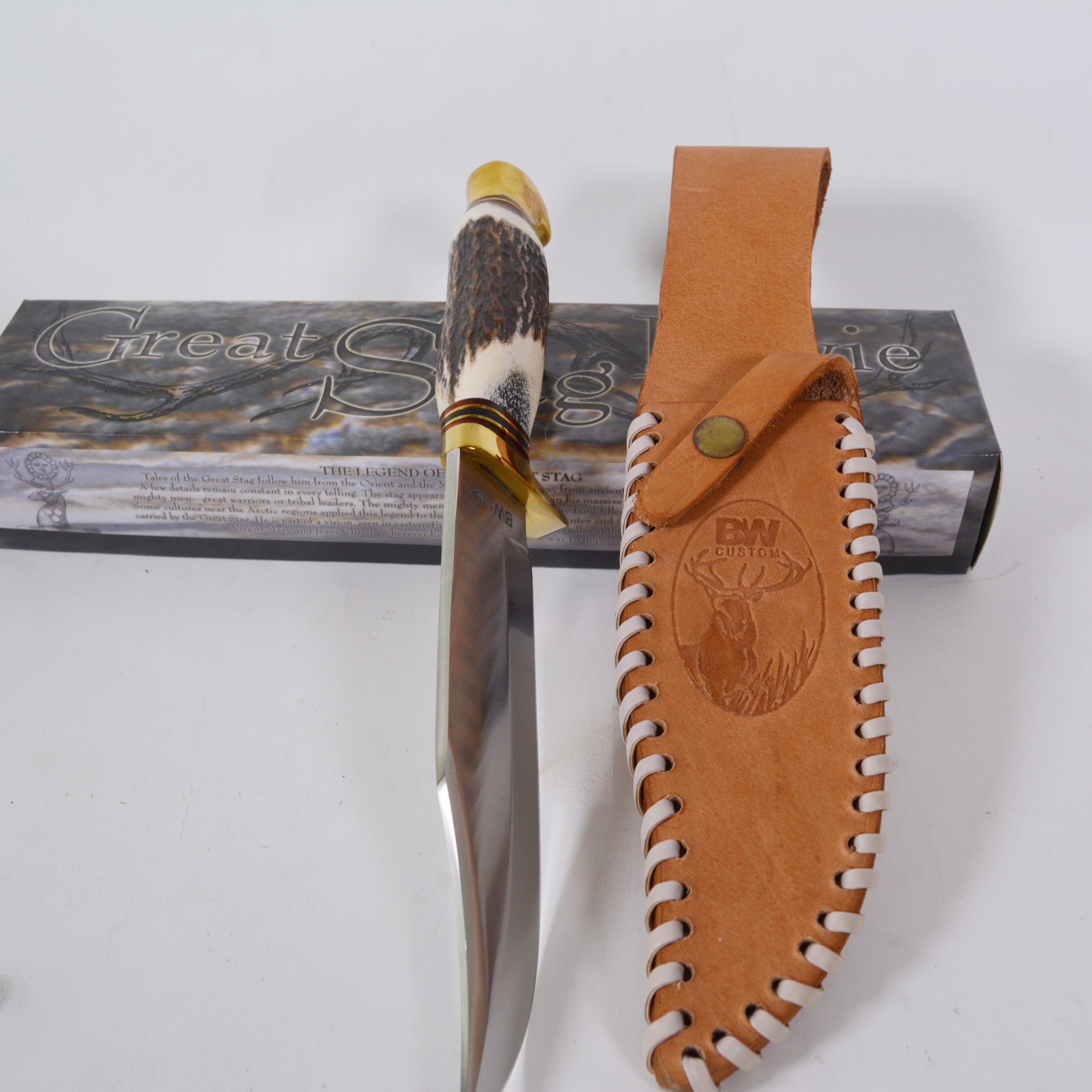 Great Stag Bowie Knife