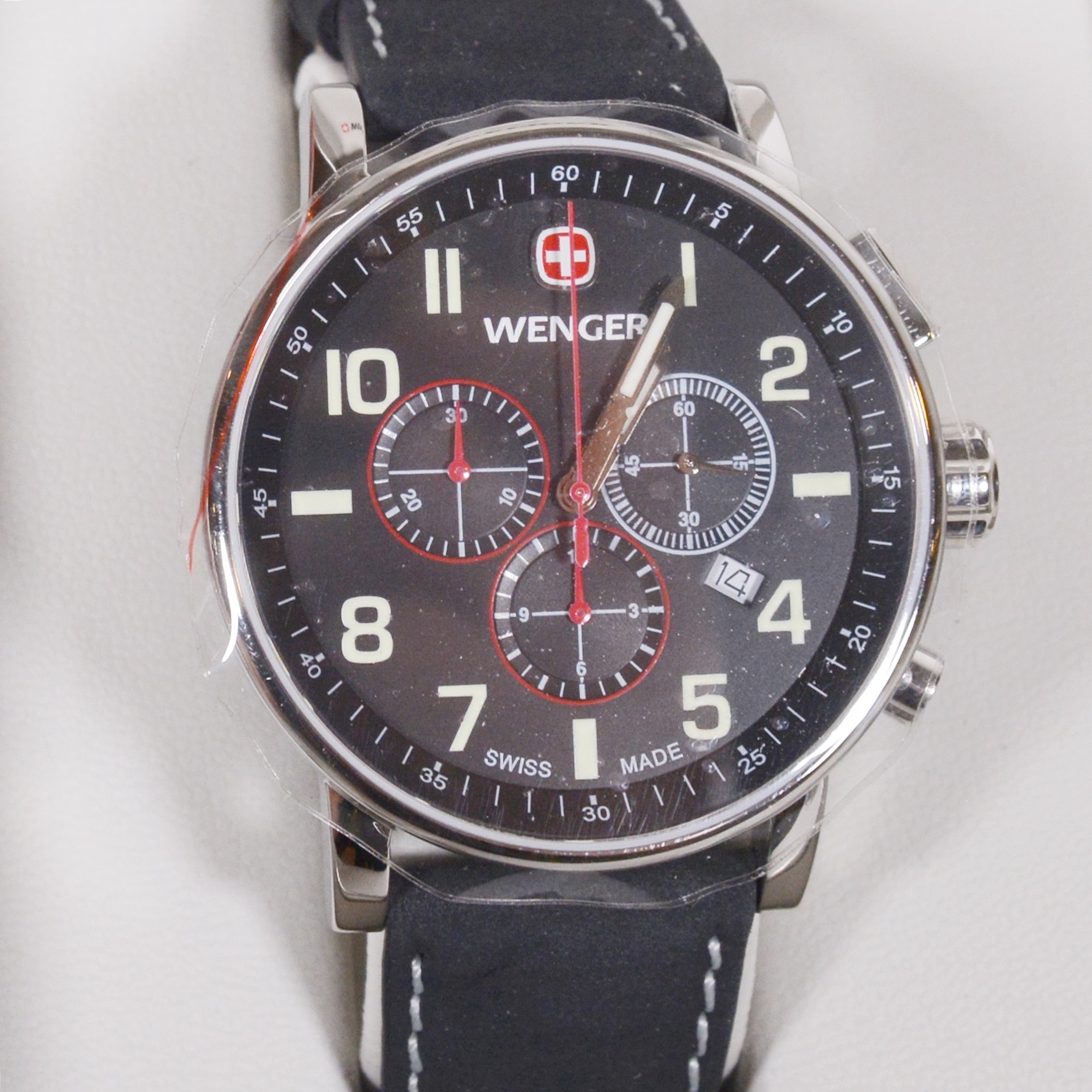 Wenger Chronograph Stainless Steel Watch