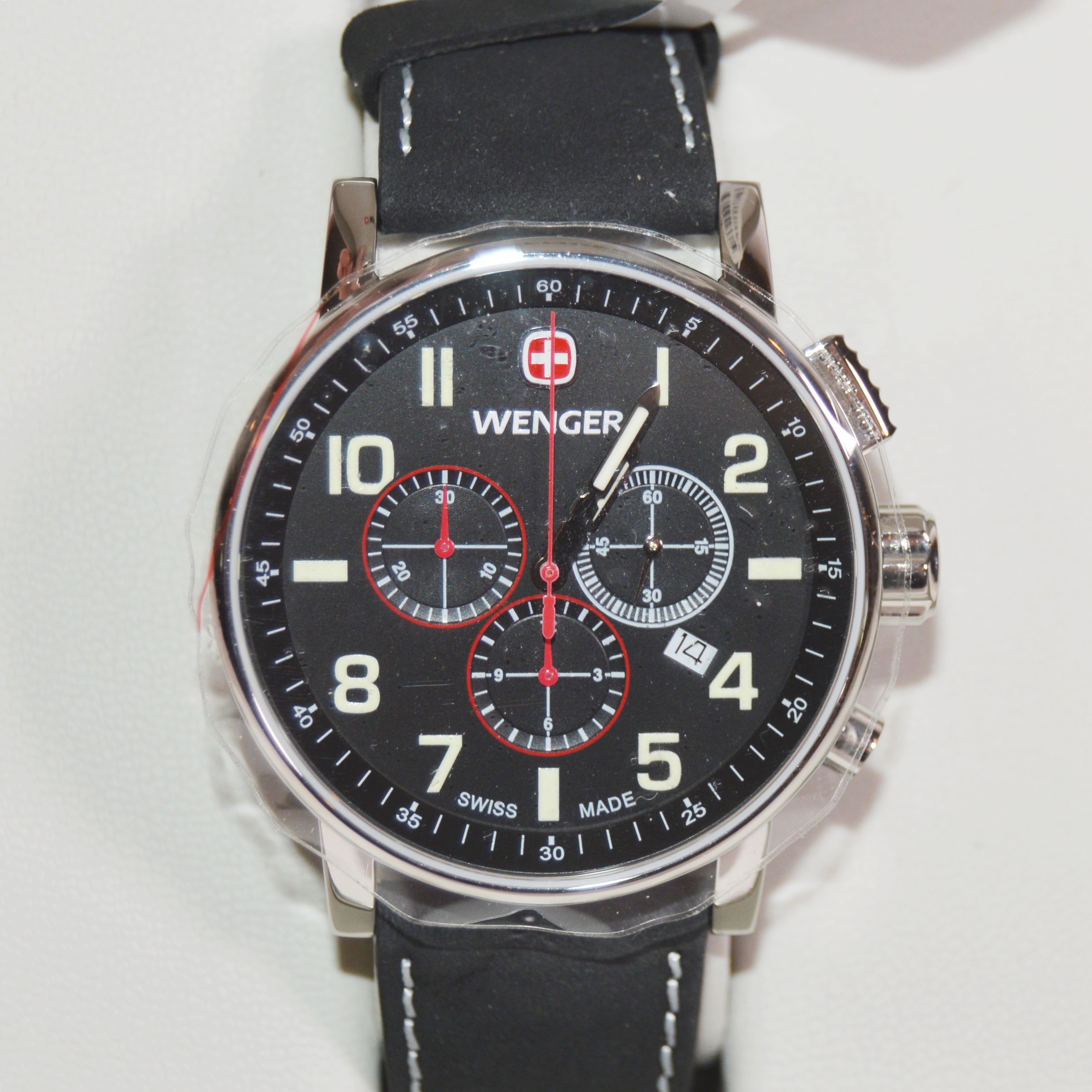 Wenger Chronograph Stainless Steel Watch