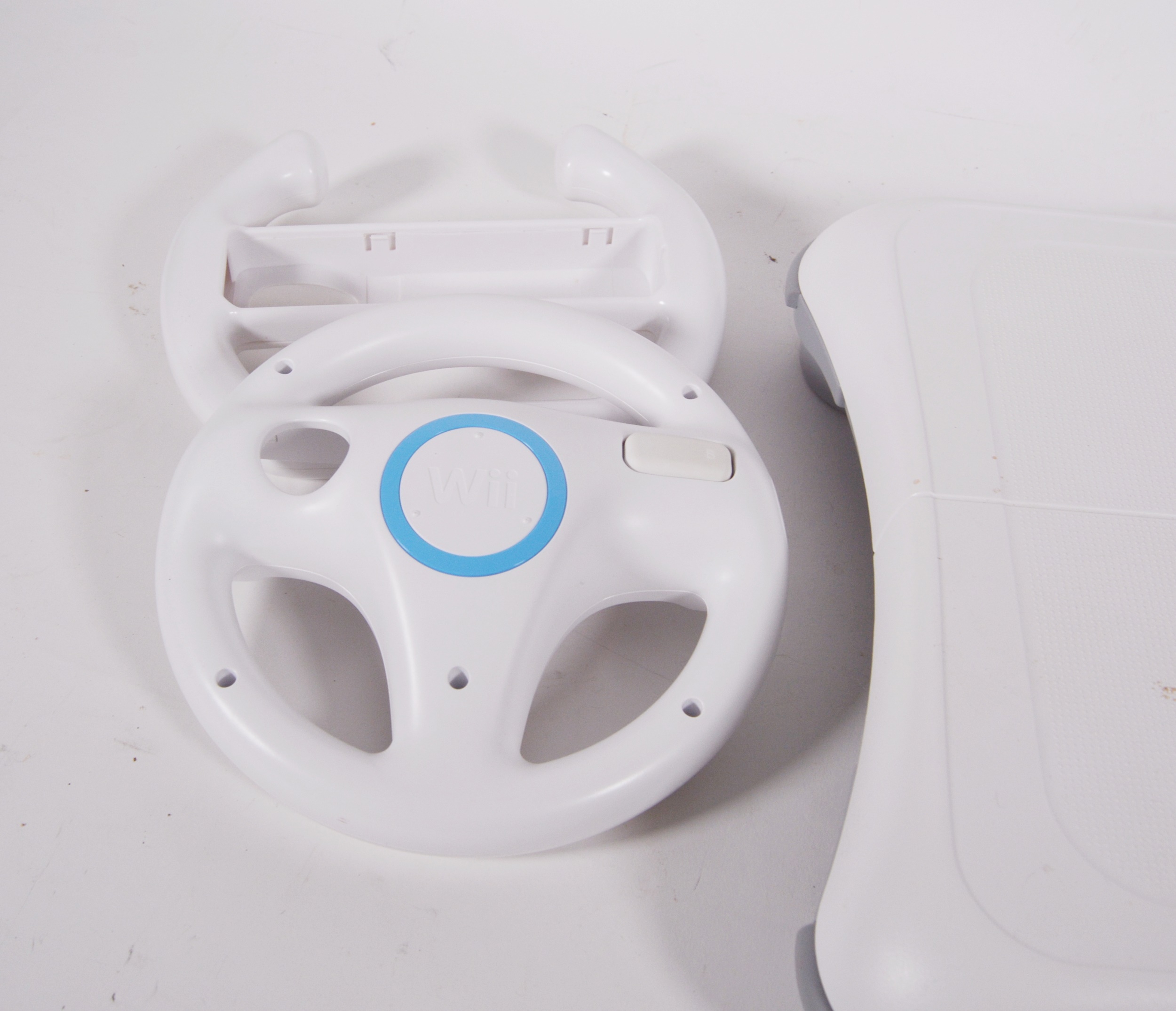 Nintendo Wii Balance Board and Remote Steering Wheels