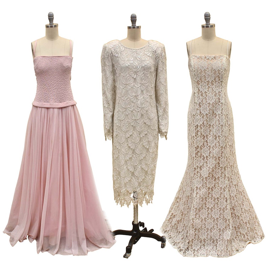 Women's Formal Dress and Gowns Including Tadashi