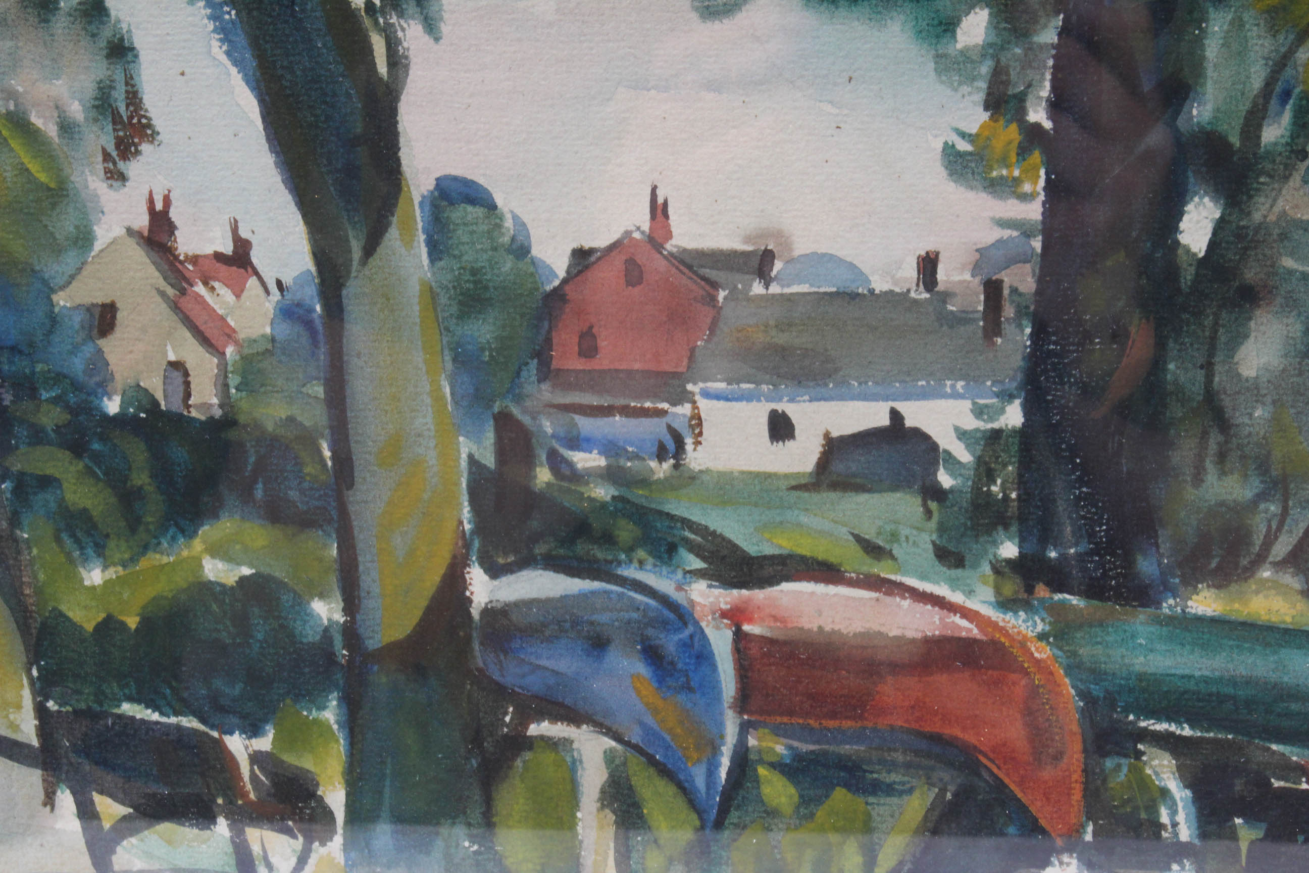 John Weis Original Watercolor Painting