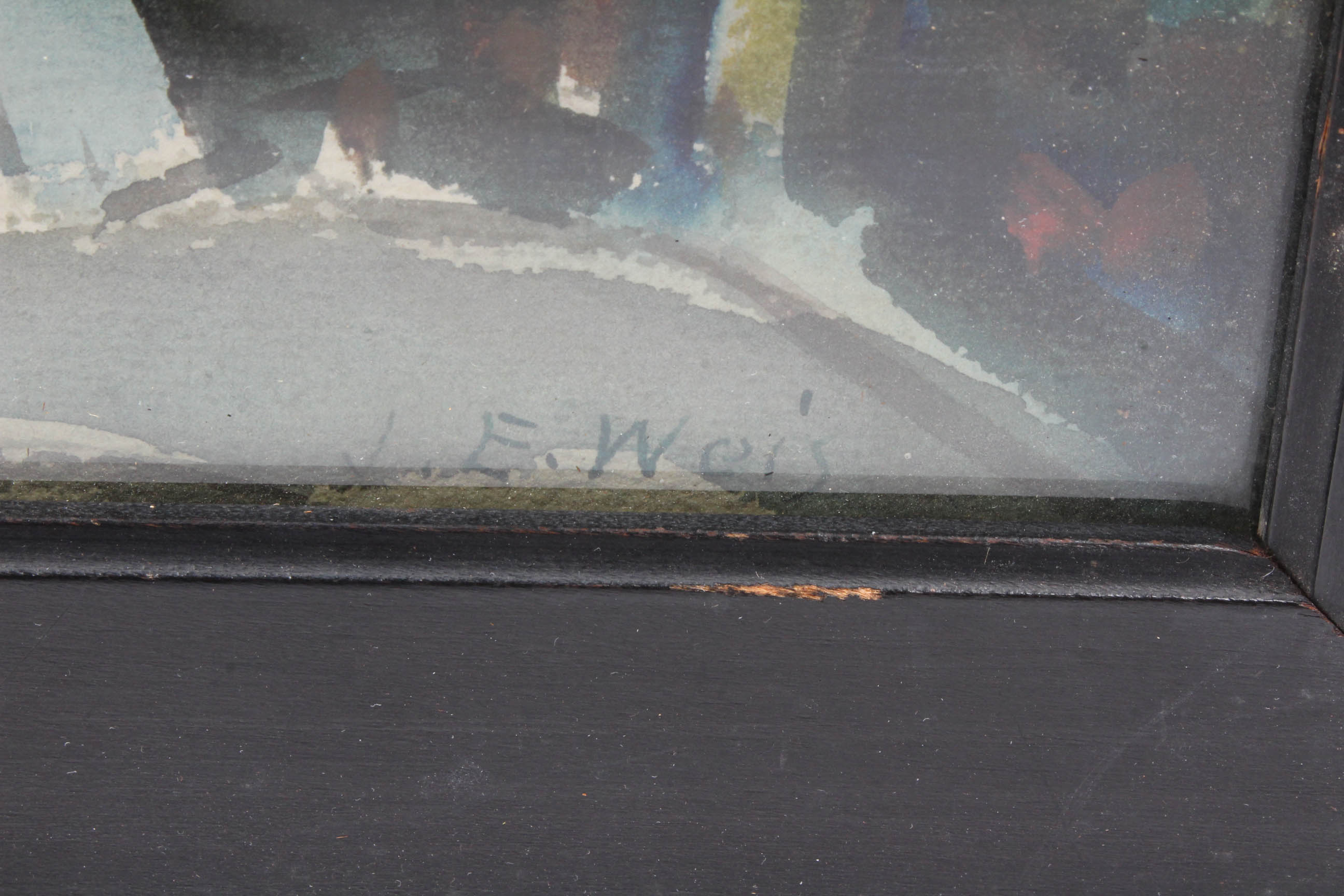 John Weis Original Watercolor Painting