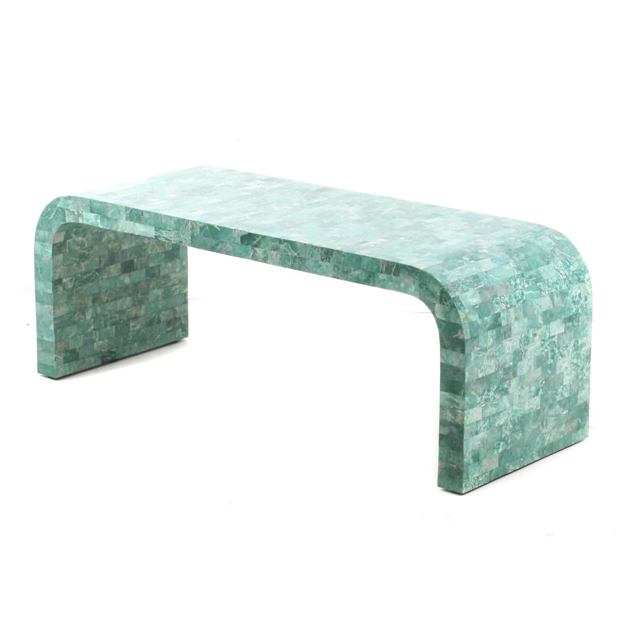 Maitland-Smith Contemporary Malachite Coffee Table