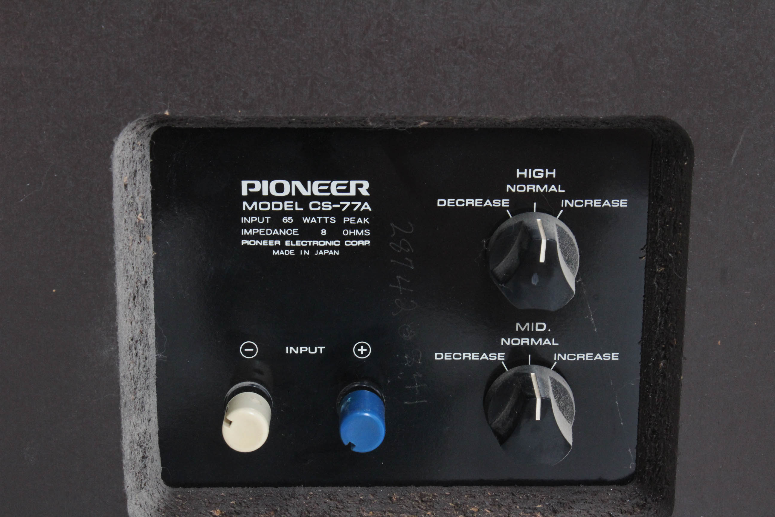 Vintage Pioneer CS-77A Speakers