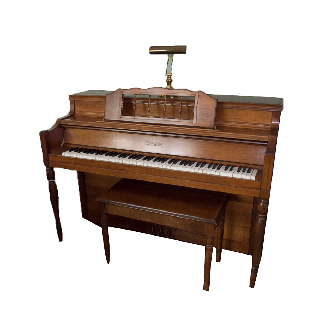 Bach deals upright piano