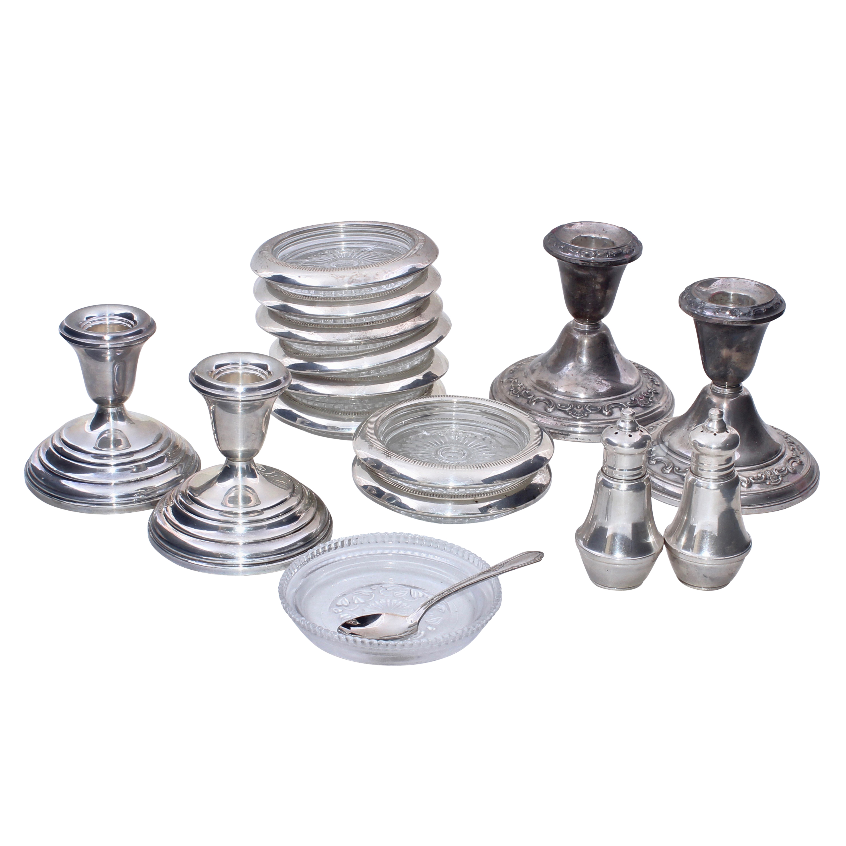 Vintage Weighted Sterling Silver Tableware