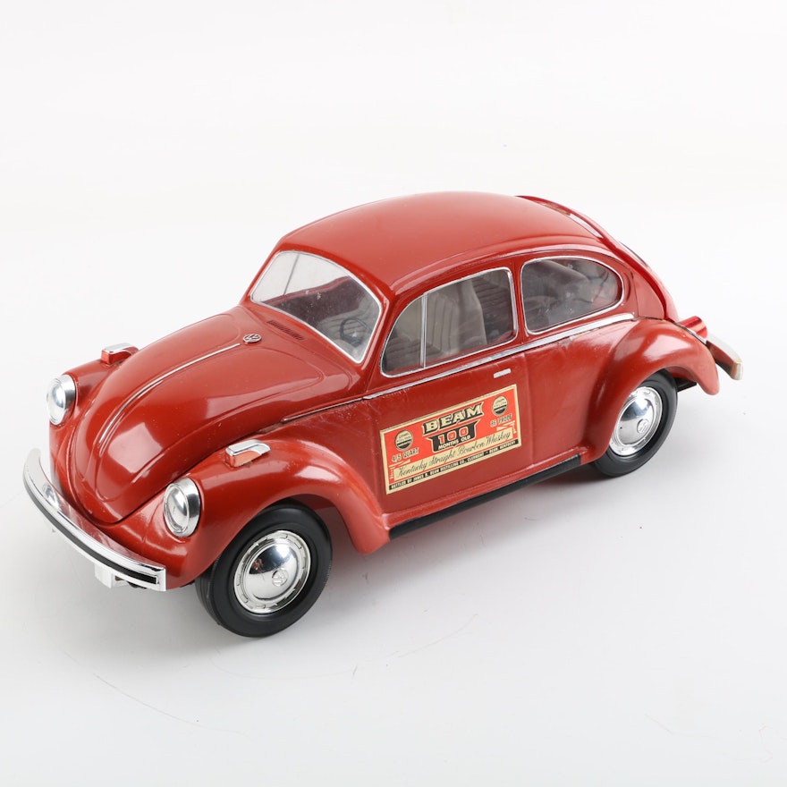 Vintage 1970' Jim Beam Volkswagen Beetle Decanter