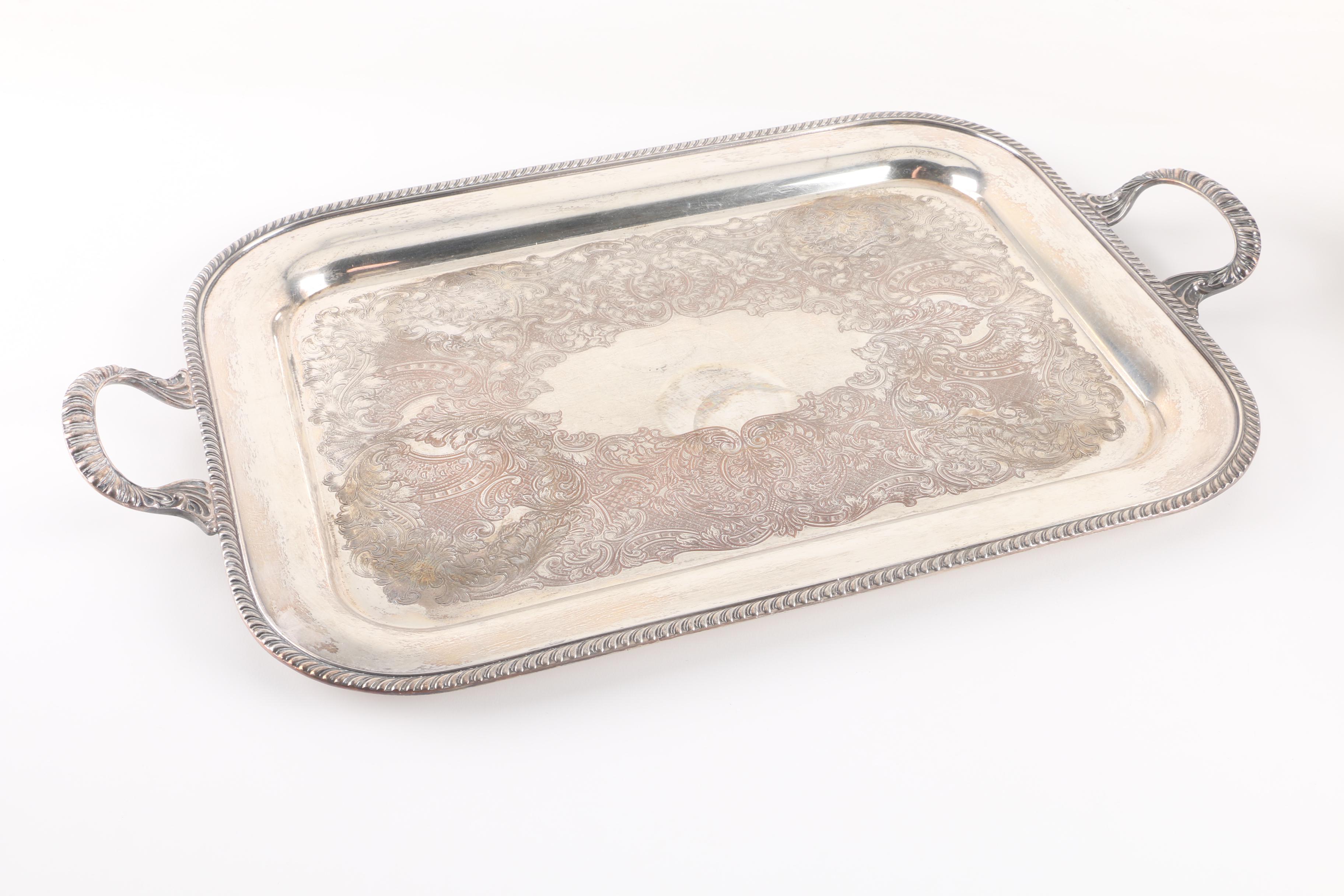 Lehman Brothers Silverware Silver-Plated Coffee and Tea Service