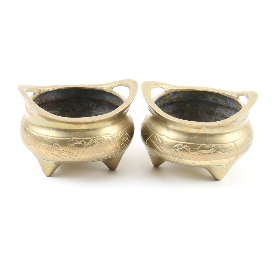 Chinese Brass Censers