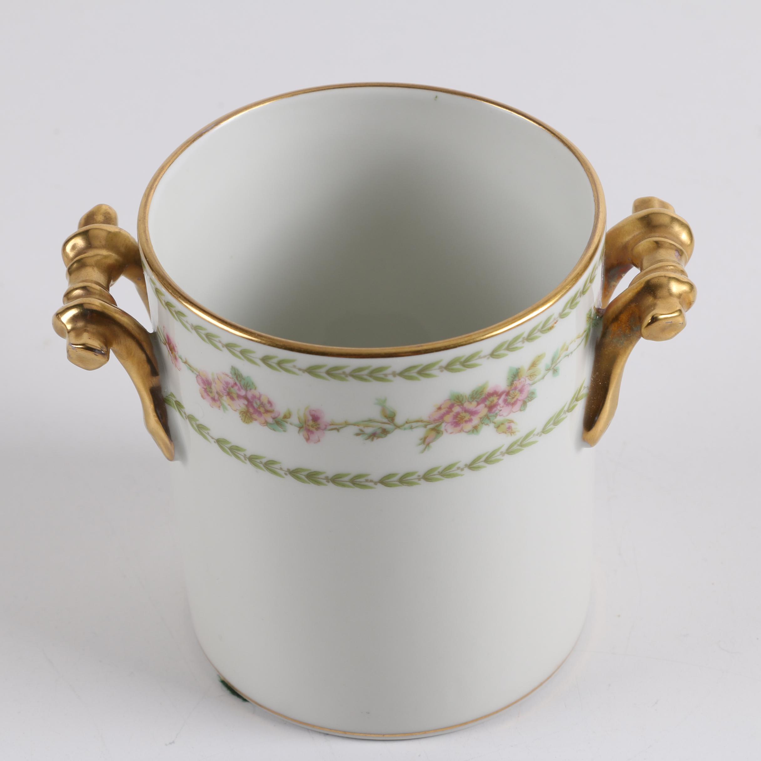 Haviland Limoges Covered Cache Pot And Trinket Box