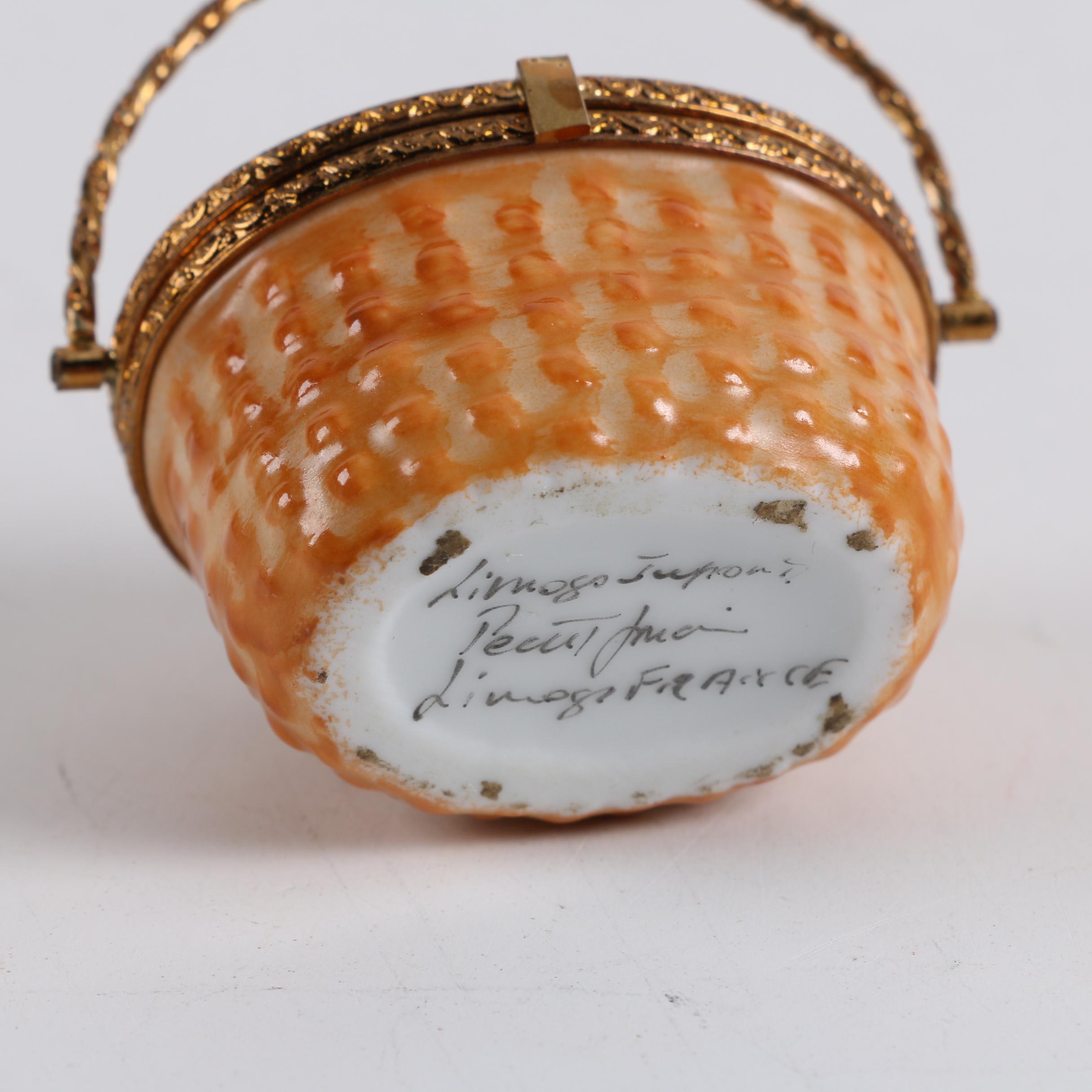 Haviland Limoges Covered Cache Pot And Trinket Box