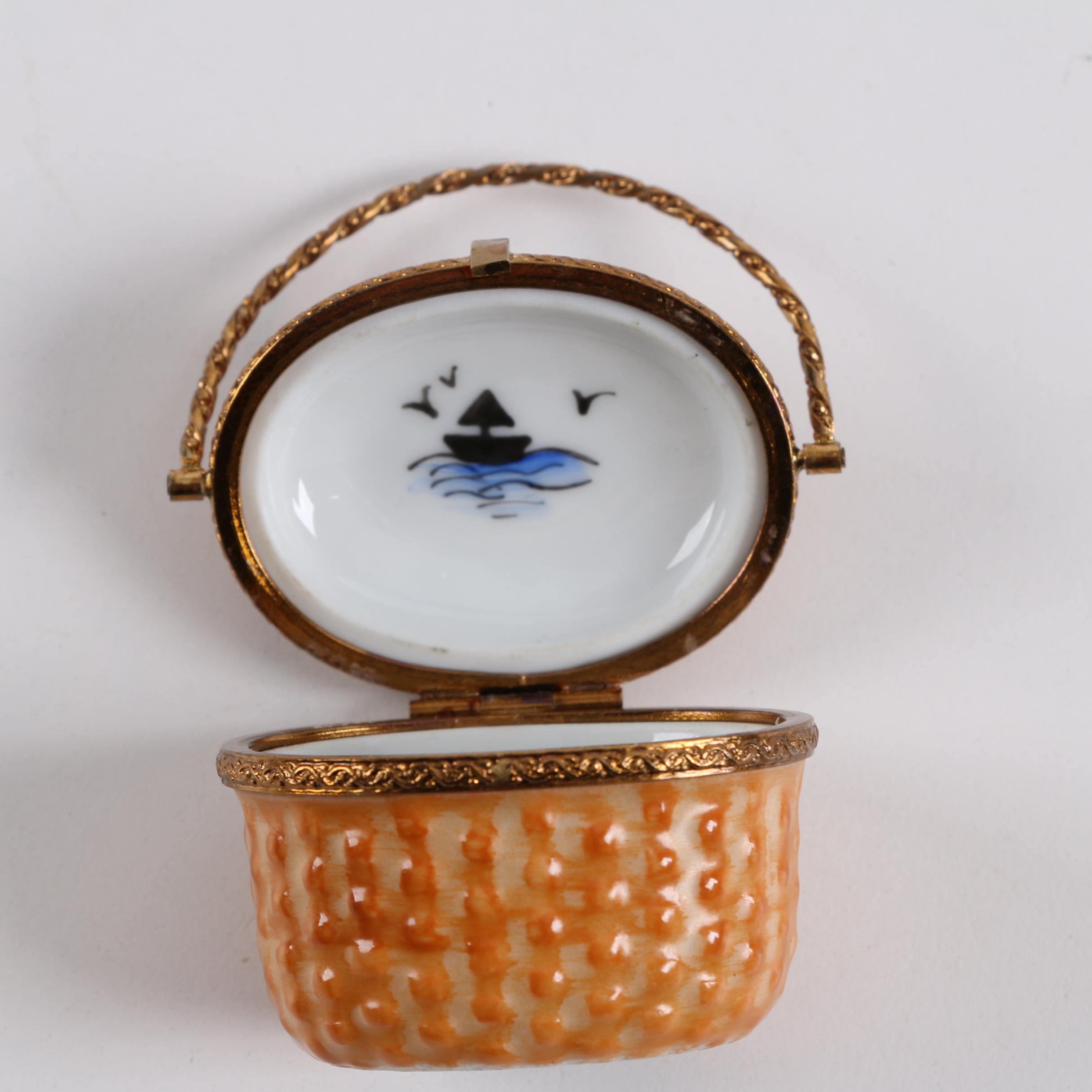 Haviland Limoges Covered Cache Pot And Trinket Box