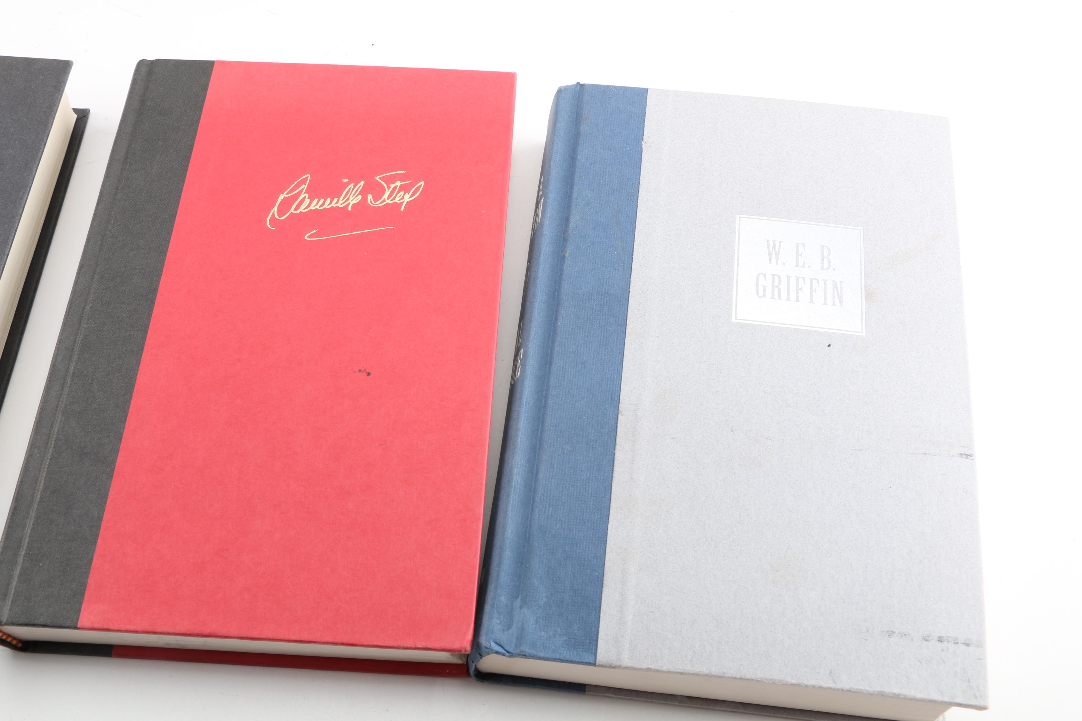 Modern Fiction Books Including First Editions by John Grisham and Danielle Steel