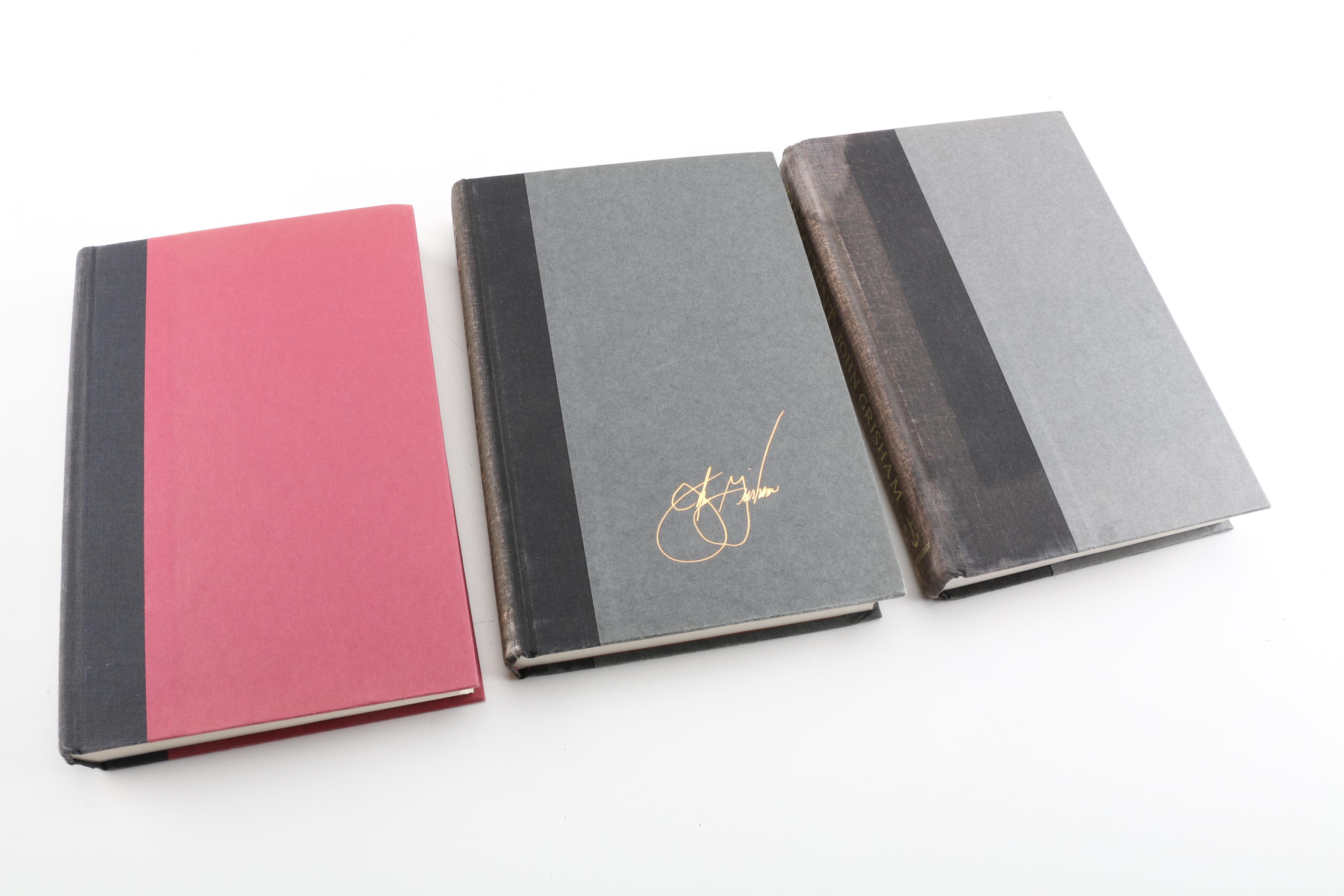 Modern Fiction Books Including First Editions by John Grisham and Danielle Steel