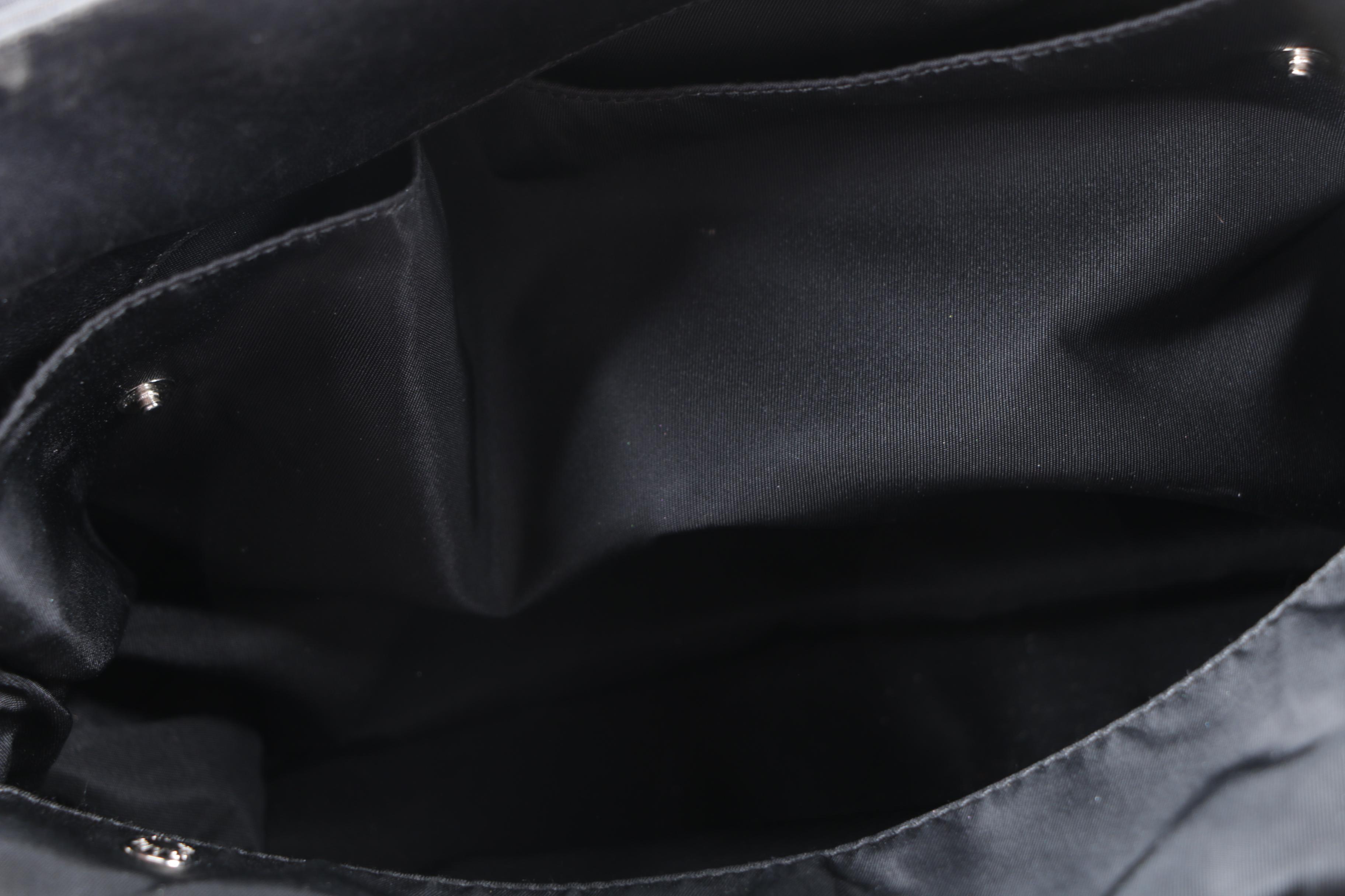 Prada Black Nylon Tote Bag