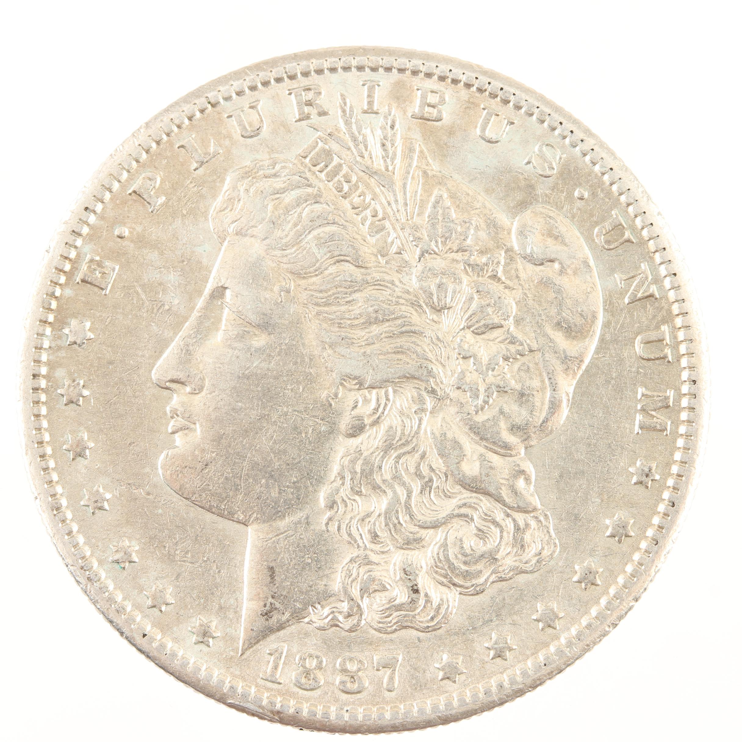 1887-S Silver Morgan Dollar