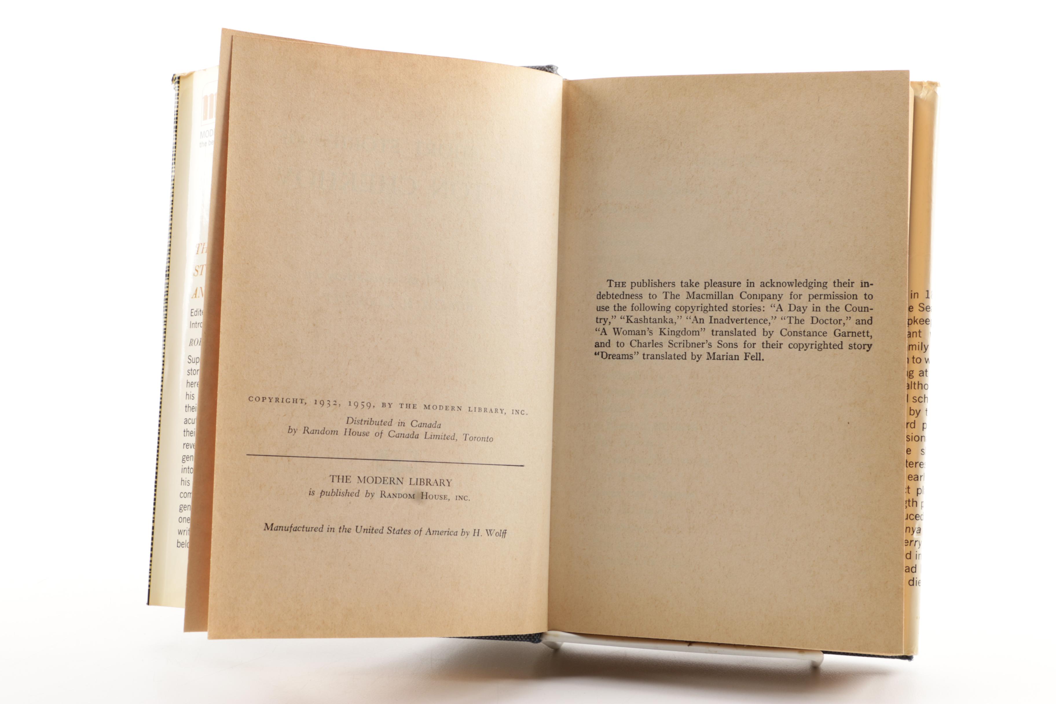 "The Short Stories of Anton Chekhov" and Compact Facts Russian Grammar Cards