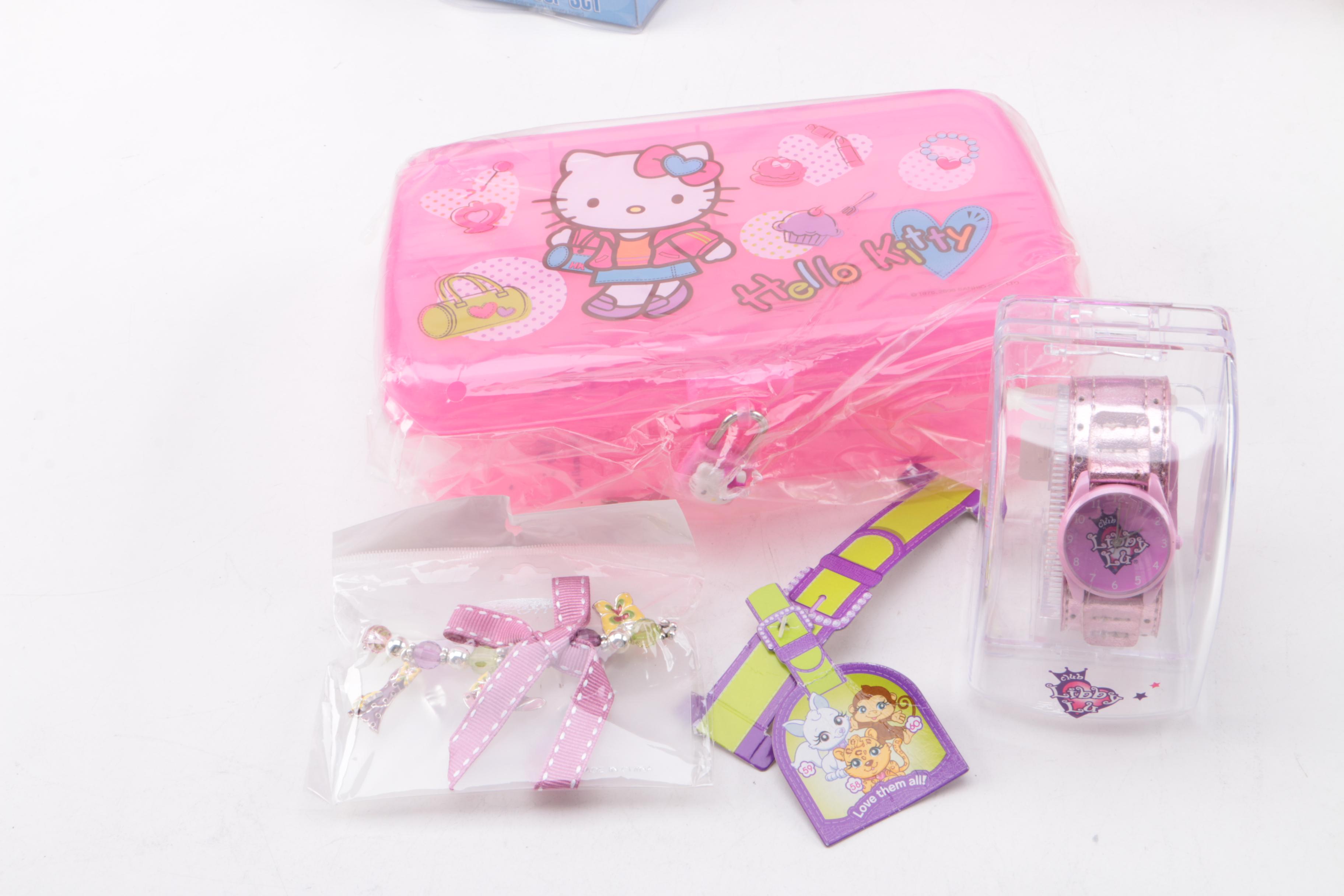 Polly Pocket, Hello Kitty, Club Libby Lu and Other Dolls and Toys
