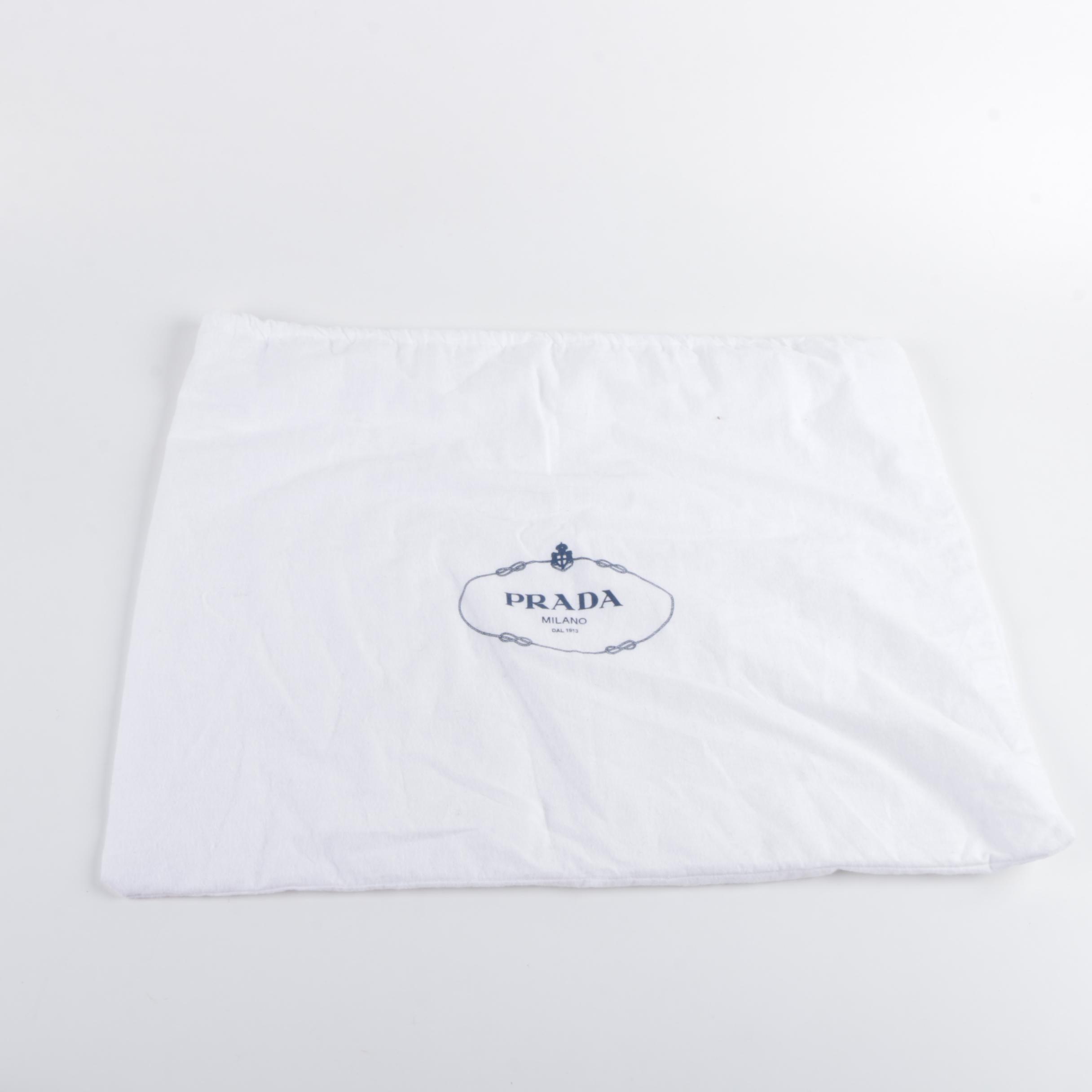 Prada Red Vernice Flower Saffiano Leather Handbag and Patent Leather Wrislet