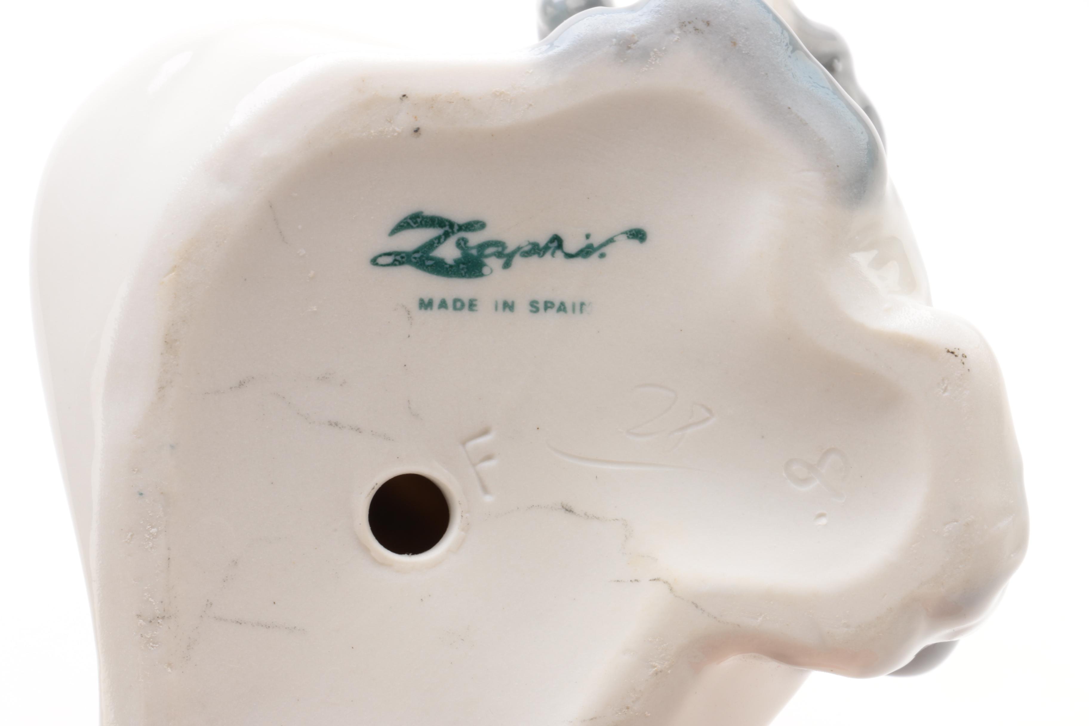 Zaphir “My Playful Puppy” Porcelain Figurine