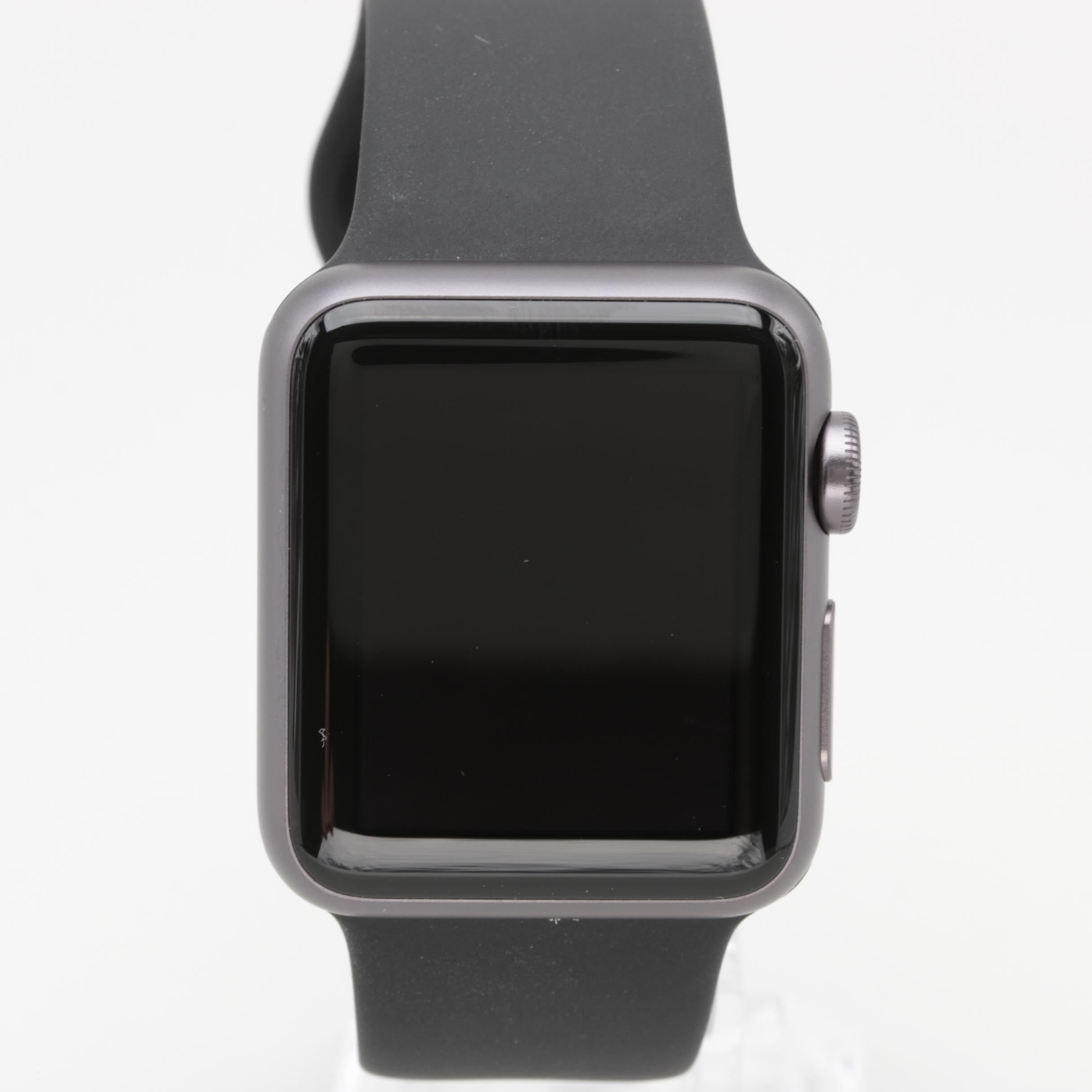 Apple Sport Black Watch with Box and Charger